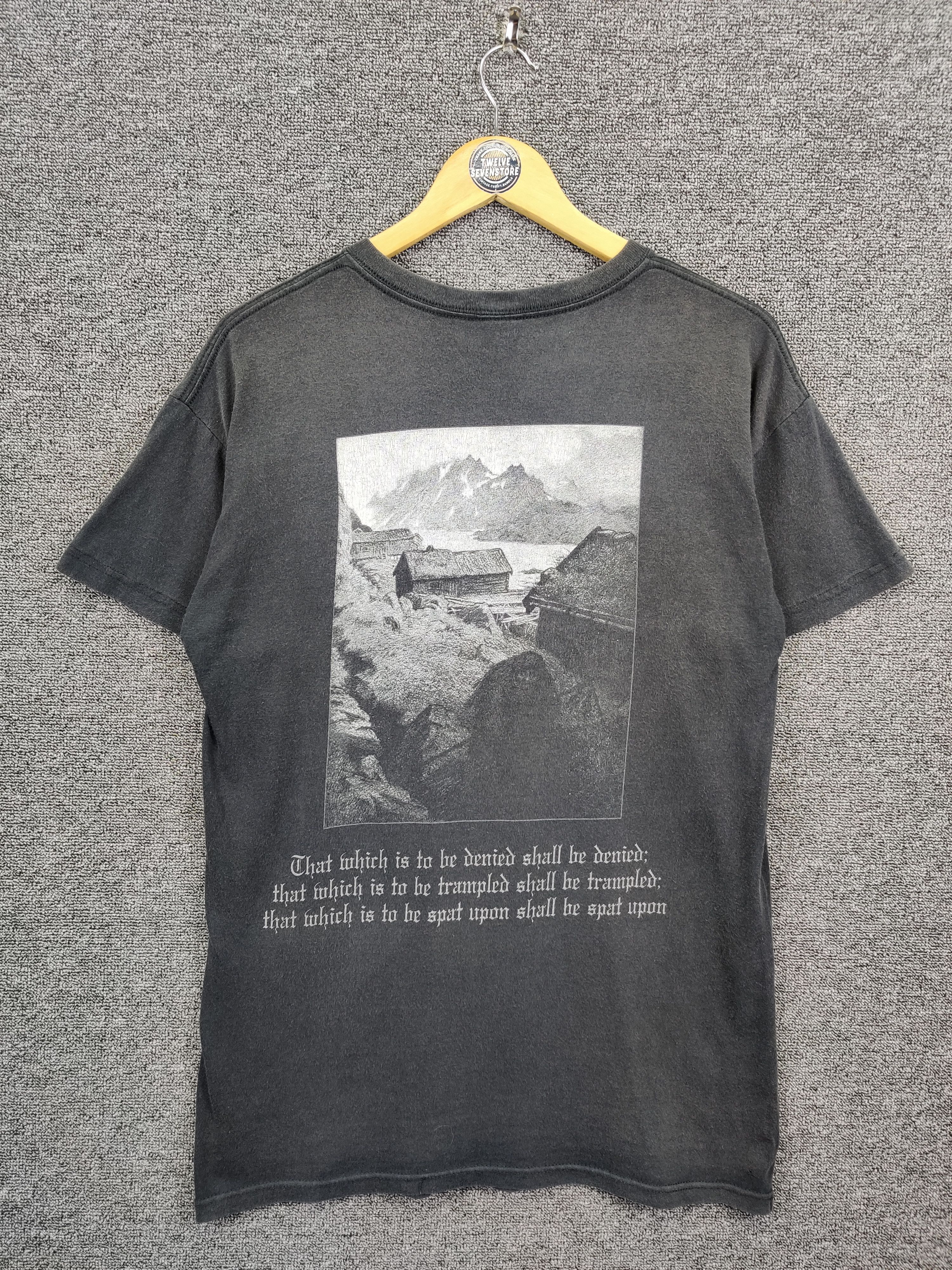 Band Tees Vintage Burzum Hvis Lyset Tar Oss Metal Band Tee Tshirt Size US M / EU 48-50 / 2 - 6 Thumbnail