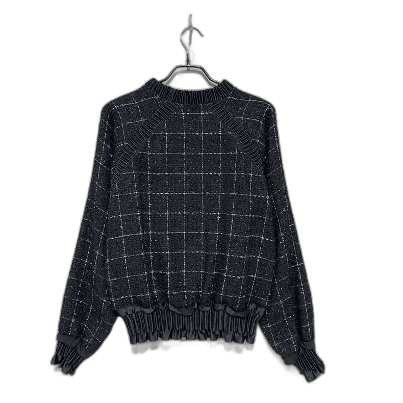 Chanel Chanel Plaid Knit Long Sleeve Top -2505 Size US XS / EU 42 / 0 - 1 Thumbnail
