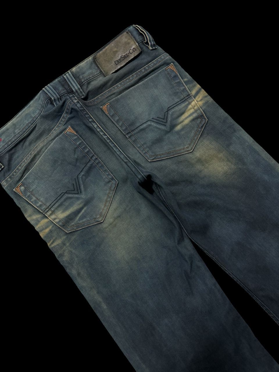Diesel Diesel Safado Rusty Claw Mudwash Regular Slim-Straight Size US 29 - 21 Thumbnail