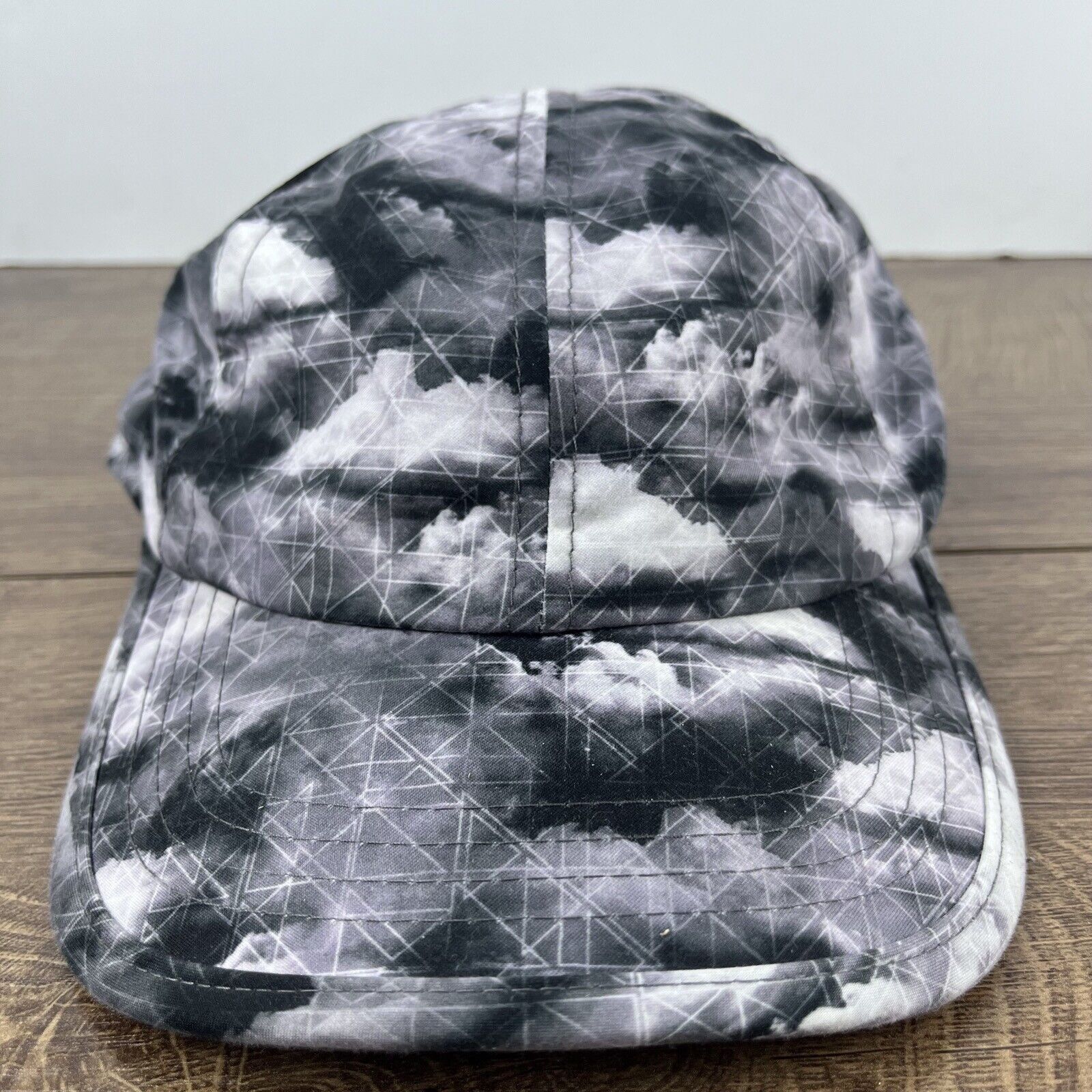 Other Gray Clouds Camo Hat Gray Adjustable Hat Gray Adult Size Hat Size ONE SIZE - 3 Thumbnail