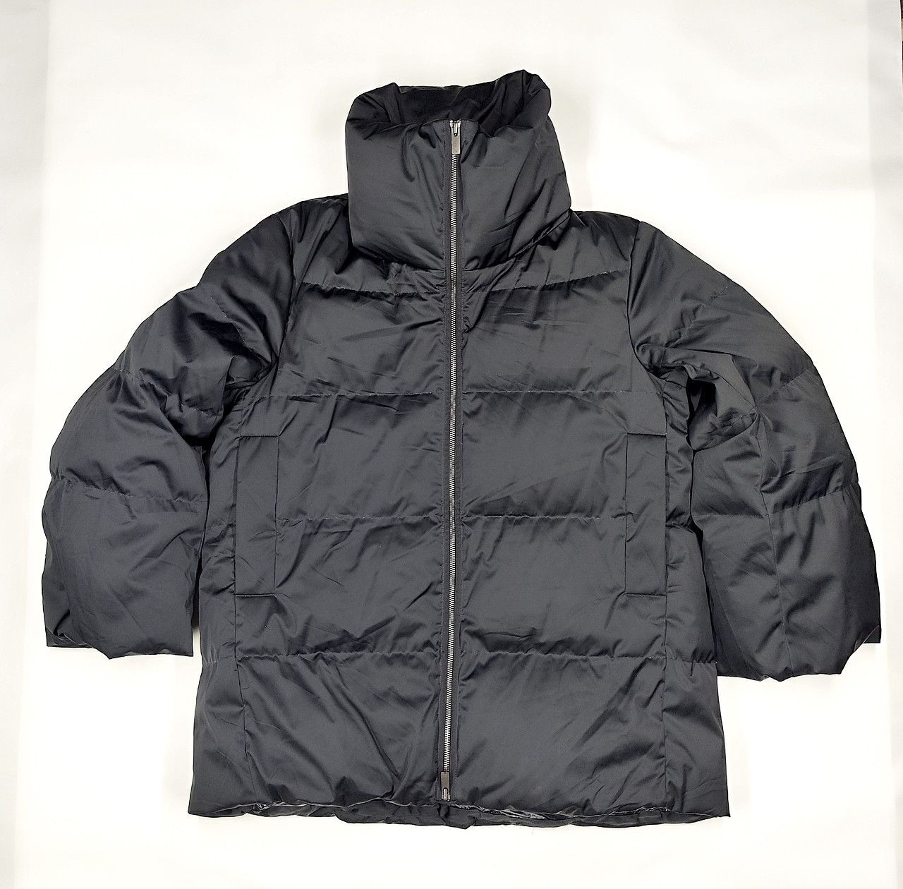 Jil Sander × Uniqlo JIL SANDER x UNIQLO black puffer jacket high collar Size US M / EU 48-50 / 2 - 1 Thumbnail