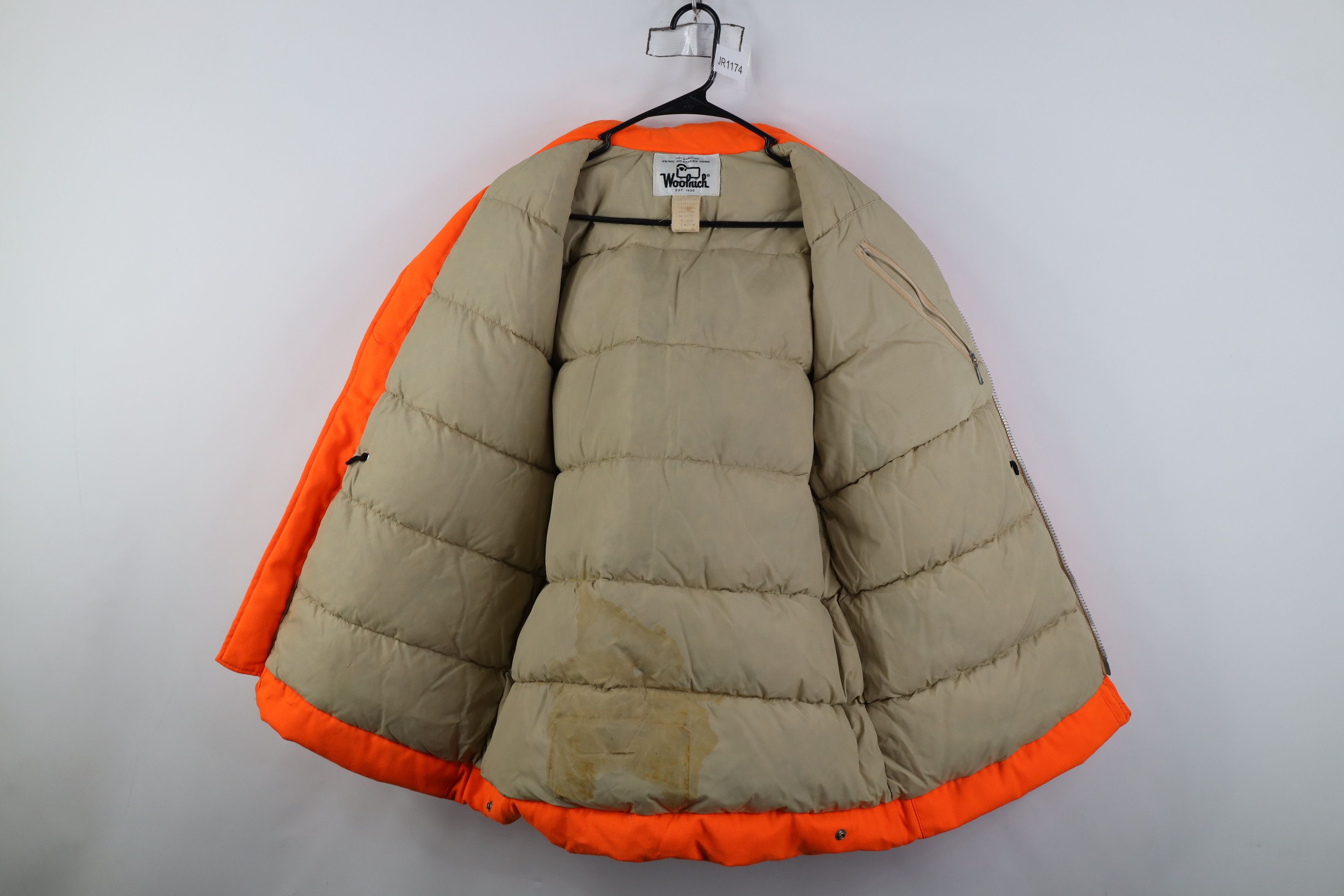 Woolrich Woolen Mills Vintage 70s Woolrich Down Puffer Jacket Blaze Orange USA Size US M / EU 48-50 / 2 - 11 Thumbnail