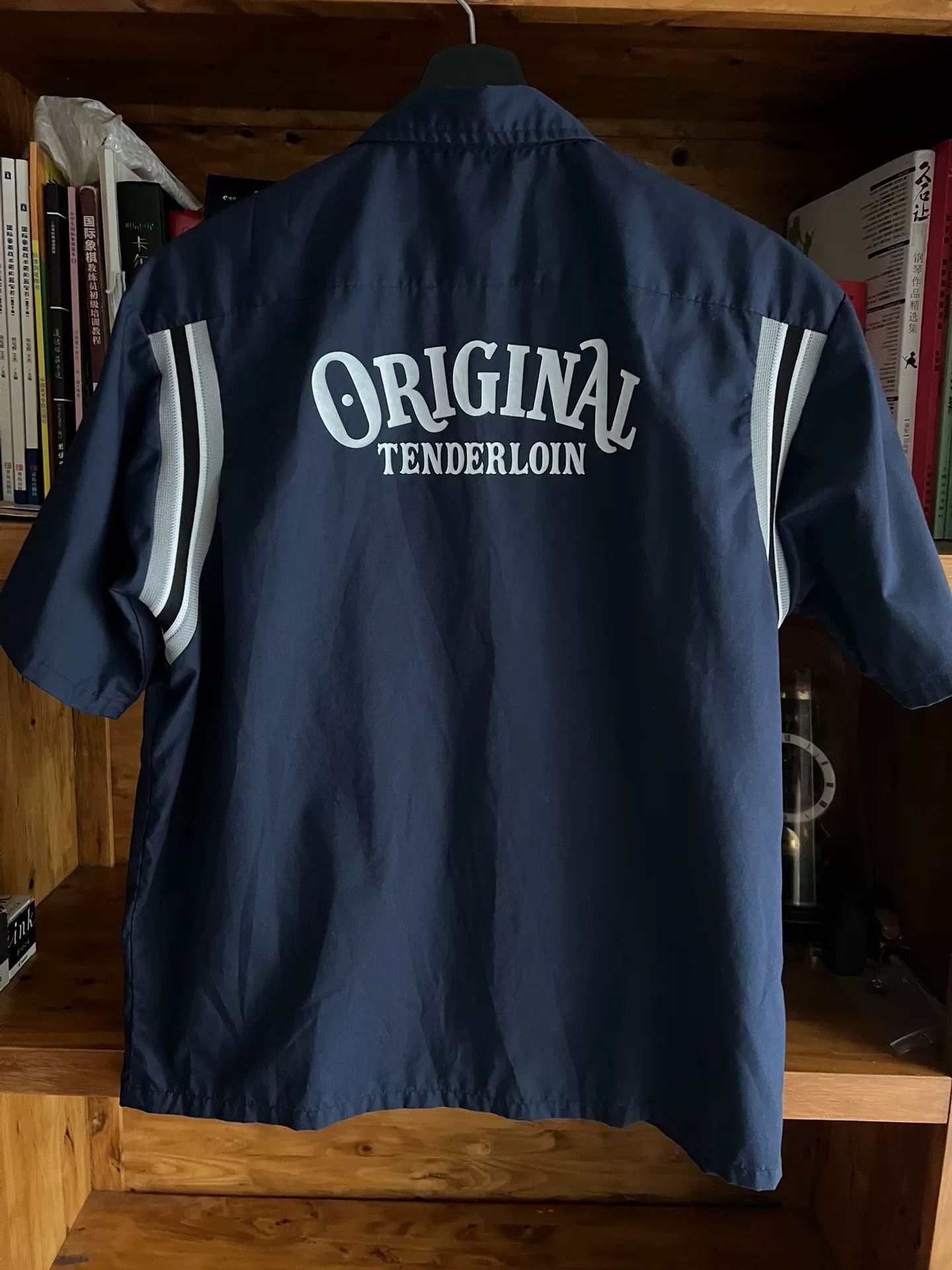 Tenderloin Tenderloin Indigo Dyed Bowling Short Sleeve Shirt Size US S / EU 44-46 / 1 - 7 Thumbnail