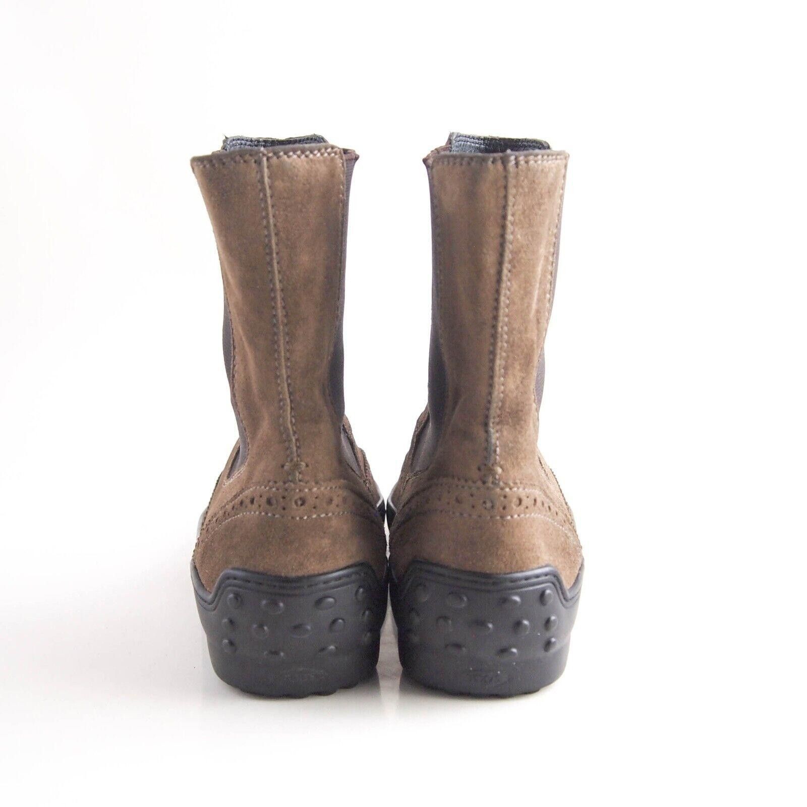 Tod's TOD's Chelsea Boots Brown Suede Womens US 6.5 EU 36.5 Size US 6.5 / IT 36.5 - 6 Thumbnail