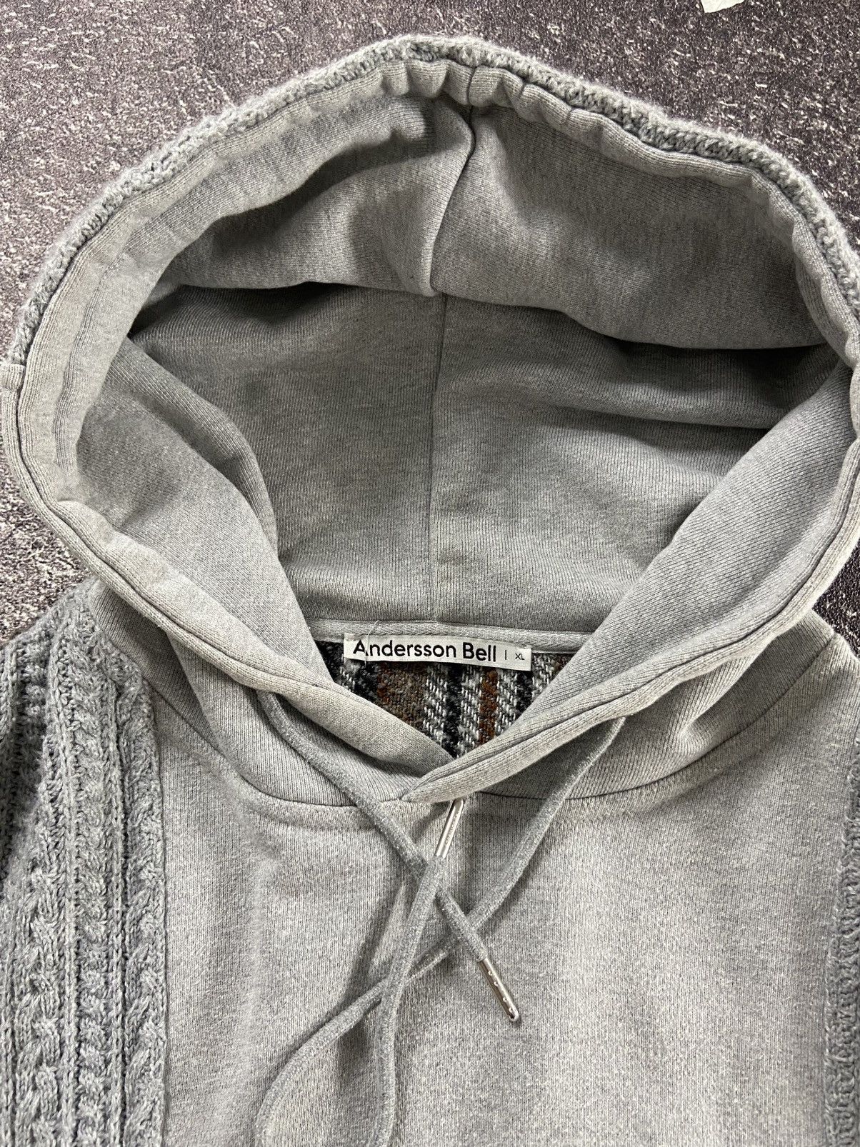 Andersson Bell Anderson bell contrast antwerp hoodie plaid Size US XL / EU 56 / 4 - 2 Thumbnail