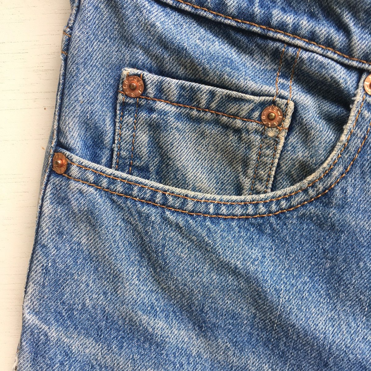 Levi's × Vintage 90s Vintage Levis 515 Jeans Distressed Grunge Size US 35 - 9 Thumbnail