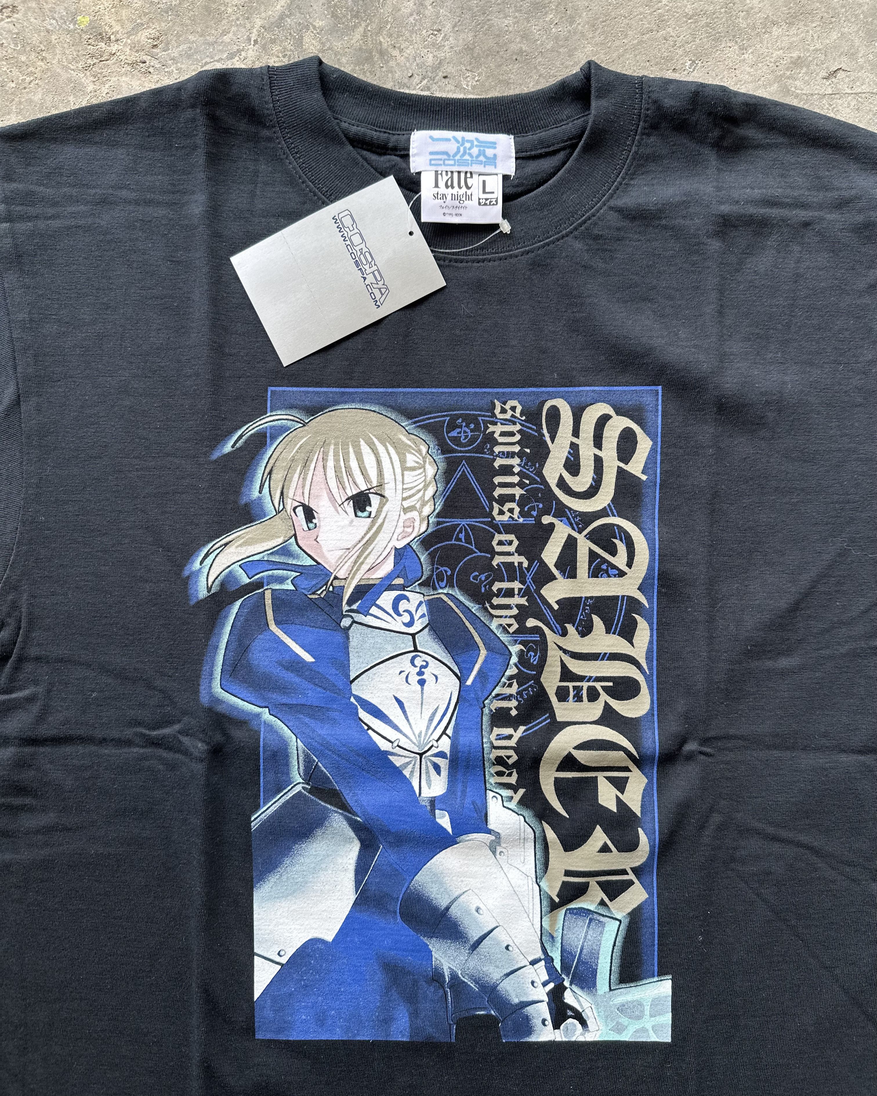 Anime 2005 COSPA Fate/stay night “Saber” T-Shirt Size US L / EU 52-54 / 3 - 1 Thumbnail