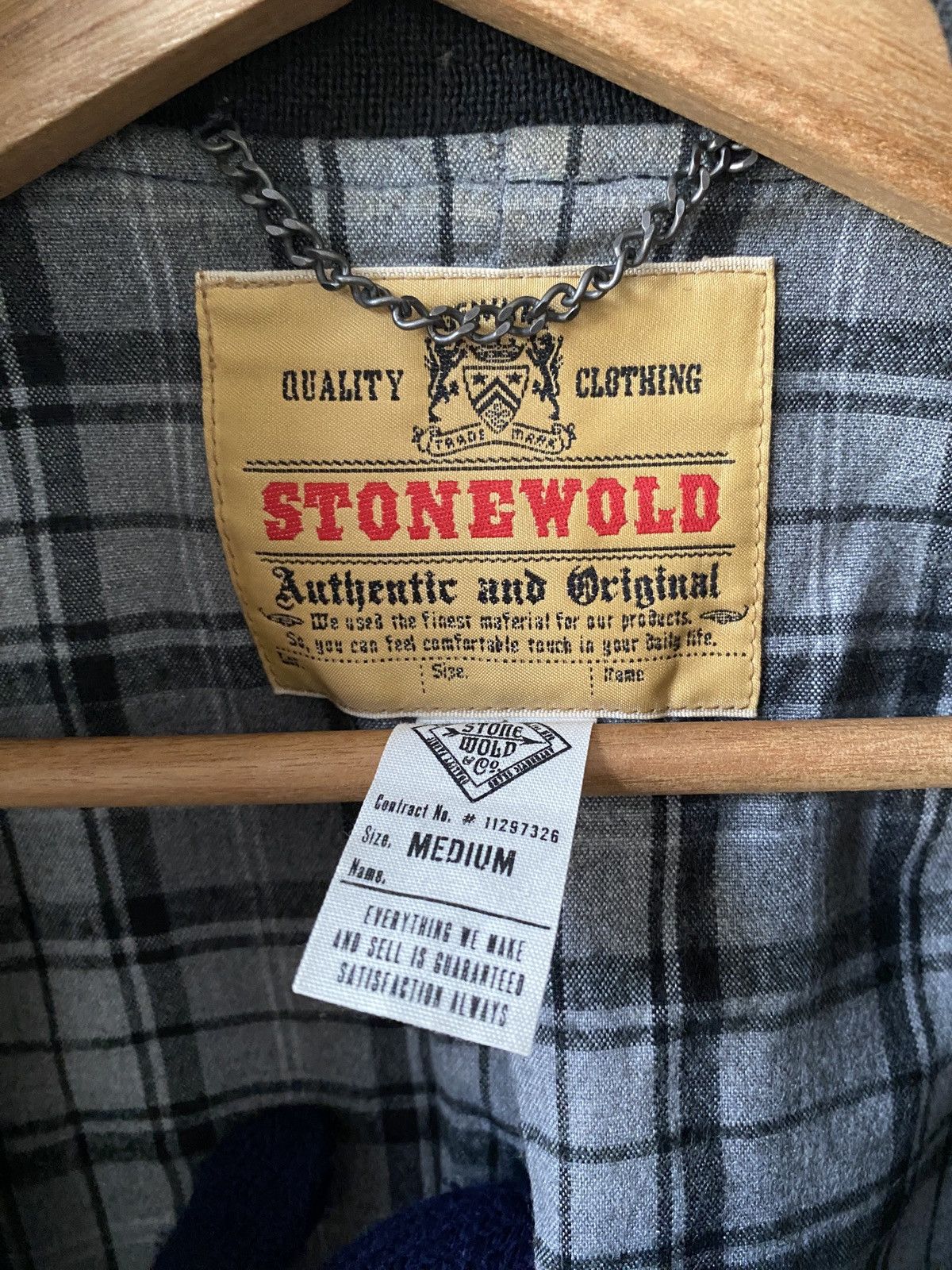 Vintage Vintage Stone Wold Leather Jacket Size US M / EU 48-50 / 2 - 8 Thumbnail