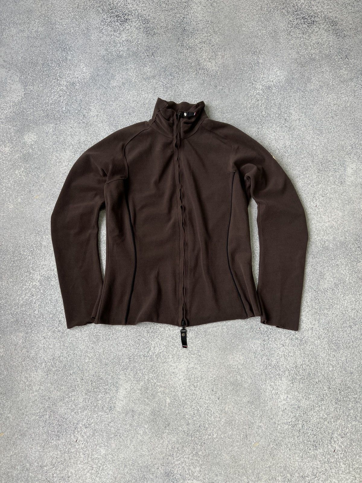 Vintage women’s Moncler fleece zip sweatshirt