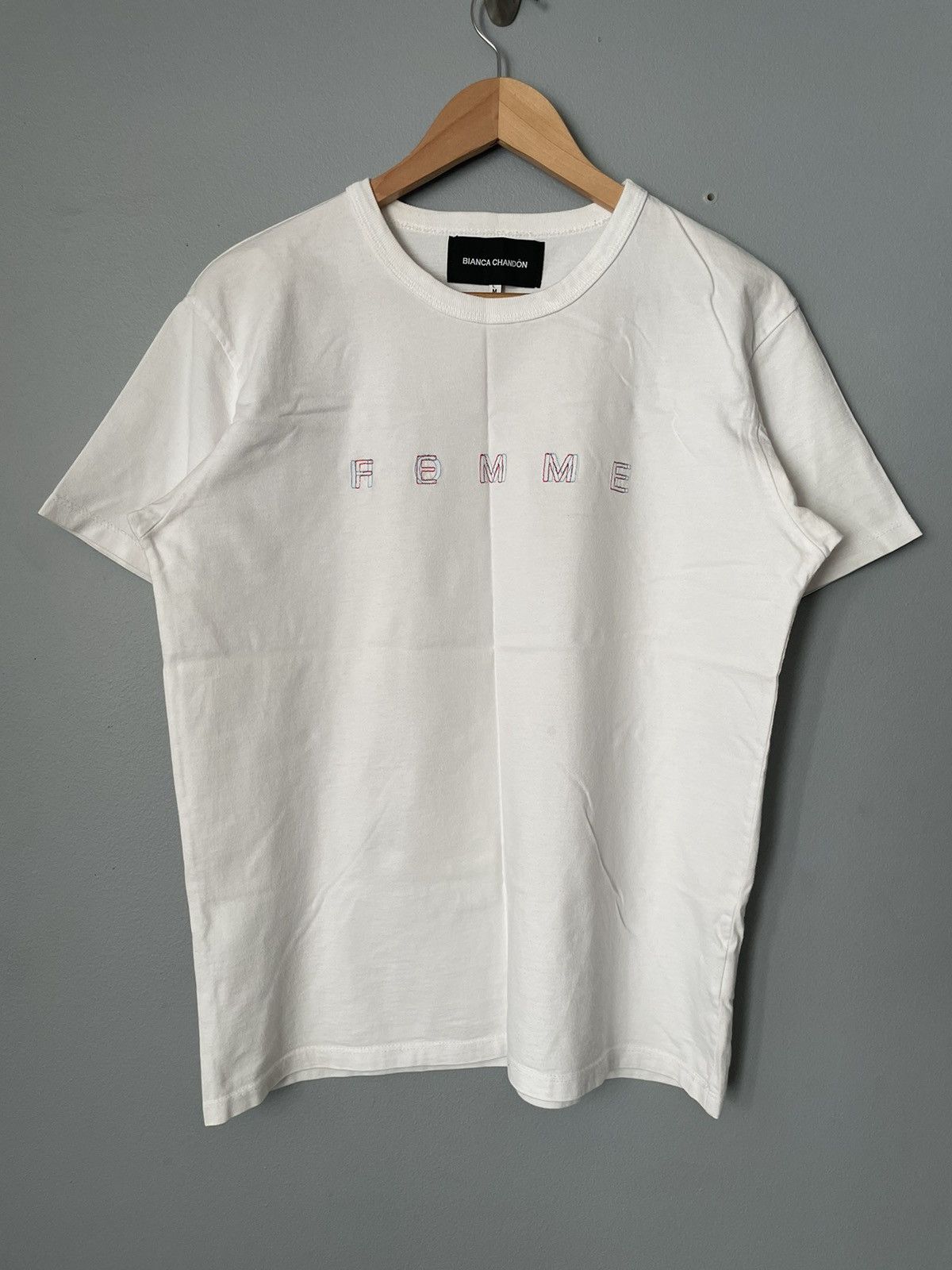 BIANCA CHANDON S/S17 “Homme Femme” Tshirt Size US M / EU 48-50 / 2 - 1 Thumbnail