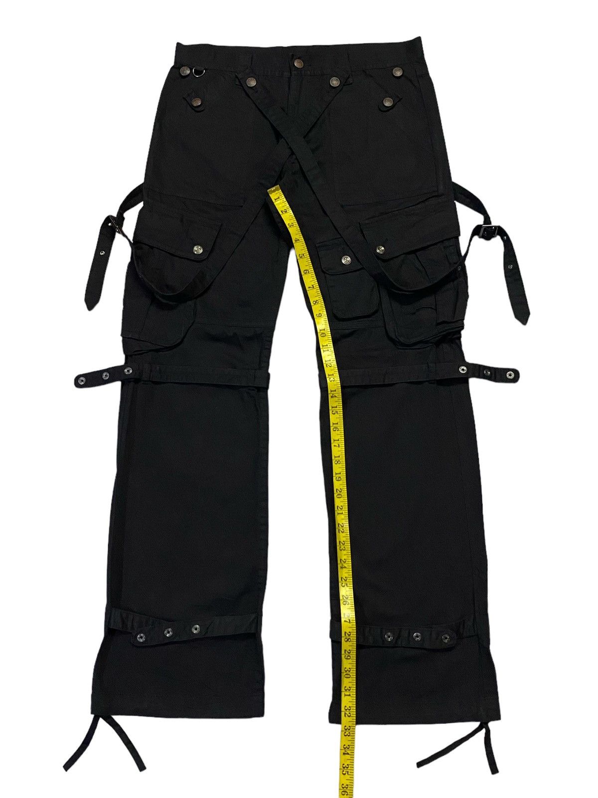 If Six Was Nine Japanese Brand “CHIL DEROC III” Bondage Pants Size US 32 / EU 48 - 7 Thumbnail