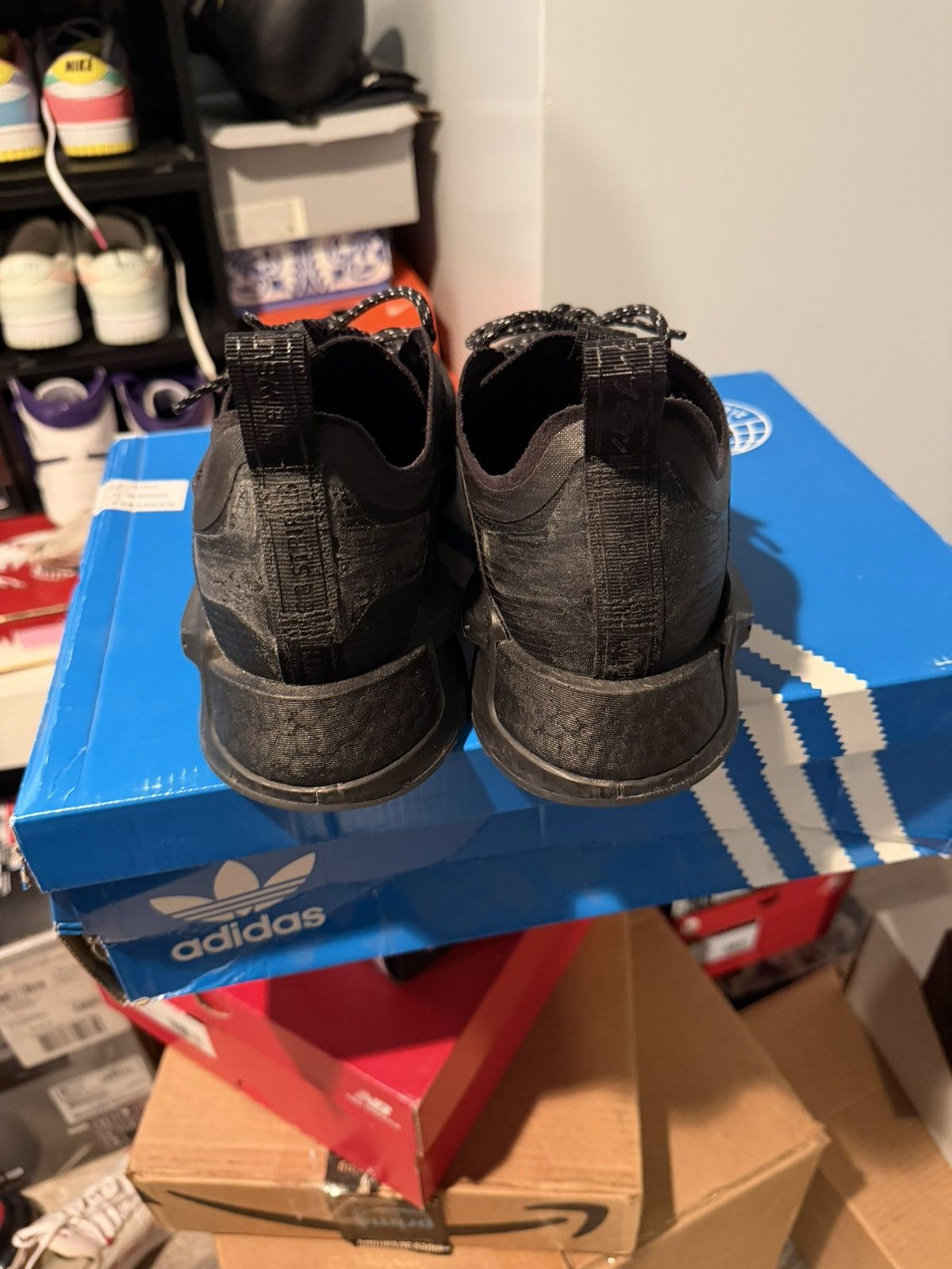 Adidas Adidas NMD V3 'Triple Black' Size US 12 / EU 45 - 5 Thumbnail
