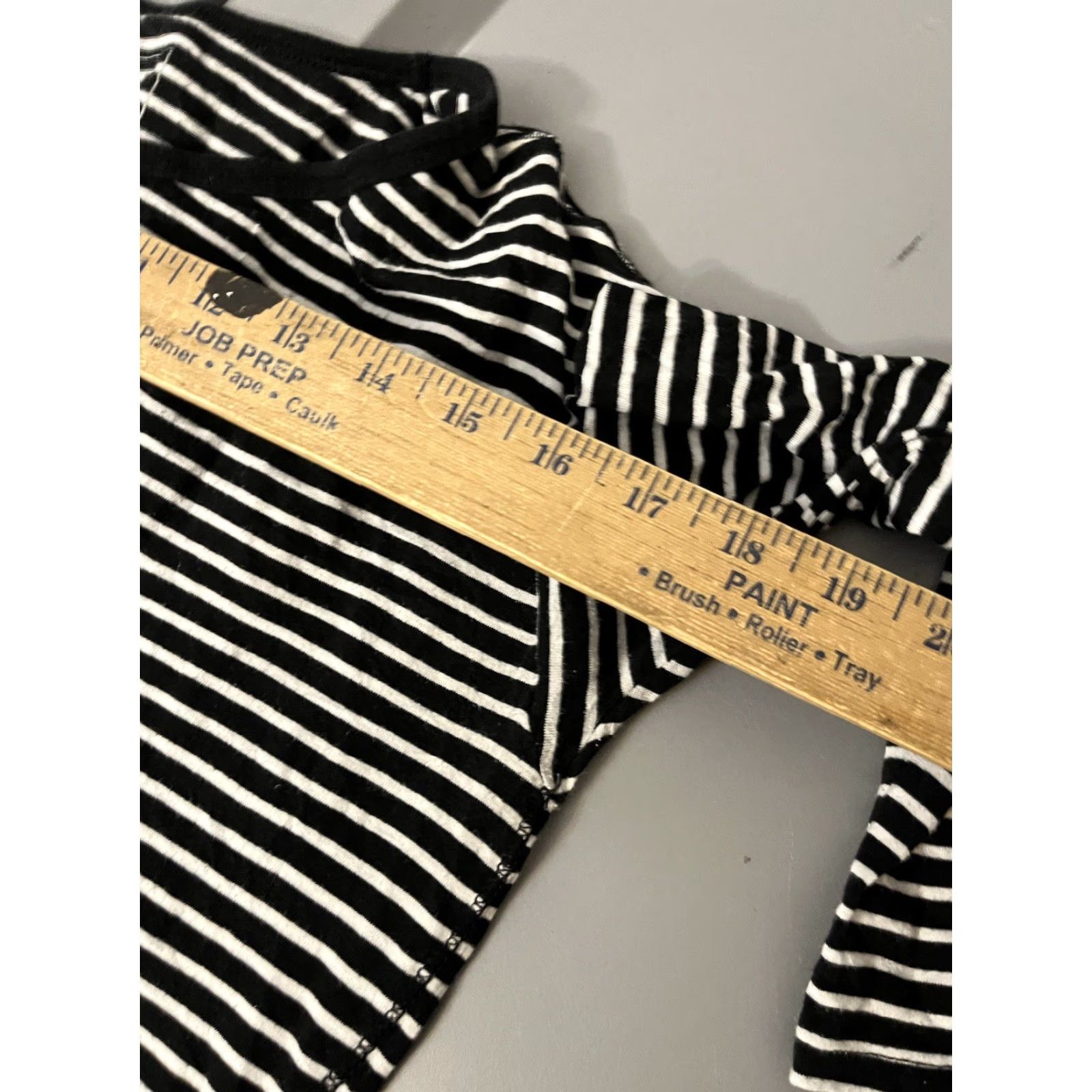Gap Gap T-Shirt Women XS Black Striped 3/4 Sleeve Crew Neck Casual Shirt Womens XS Black Striped T-Shirt Size XS / US 0-2 / IT 36-38 - 5 Thumbnail