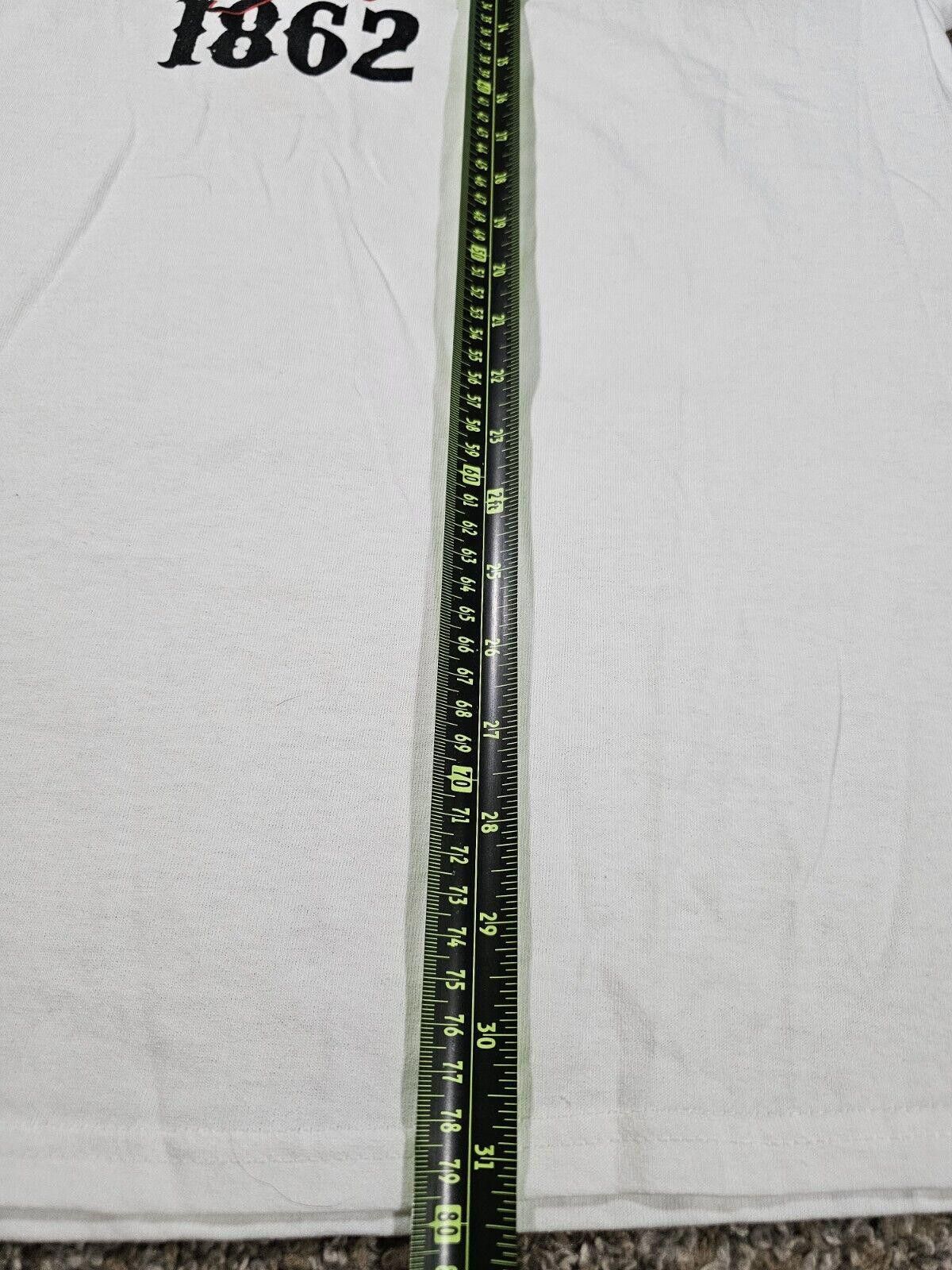 Designer Untameable Bacardi Rum Since 1962 White Graphic Men's T XL Size US XL / EU 56 / 4 - 7 Thumbnail