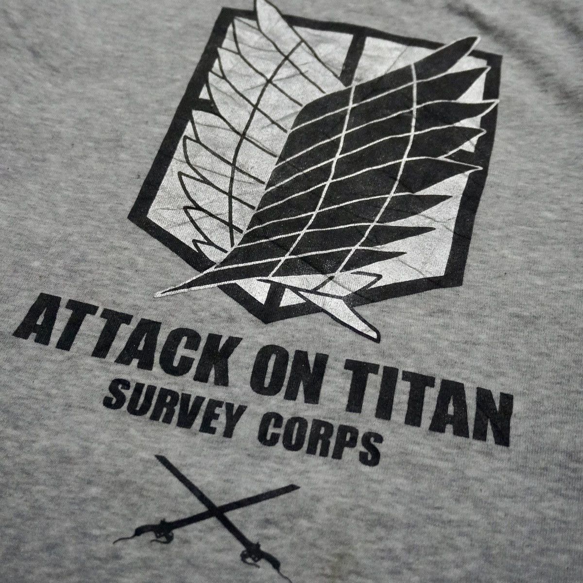 Japanese Brand Attack on titan survey corps japan anime hoodie size XL Size US XL / EU 56 / 4 - 4 Thumbnail