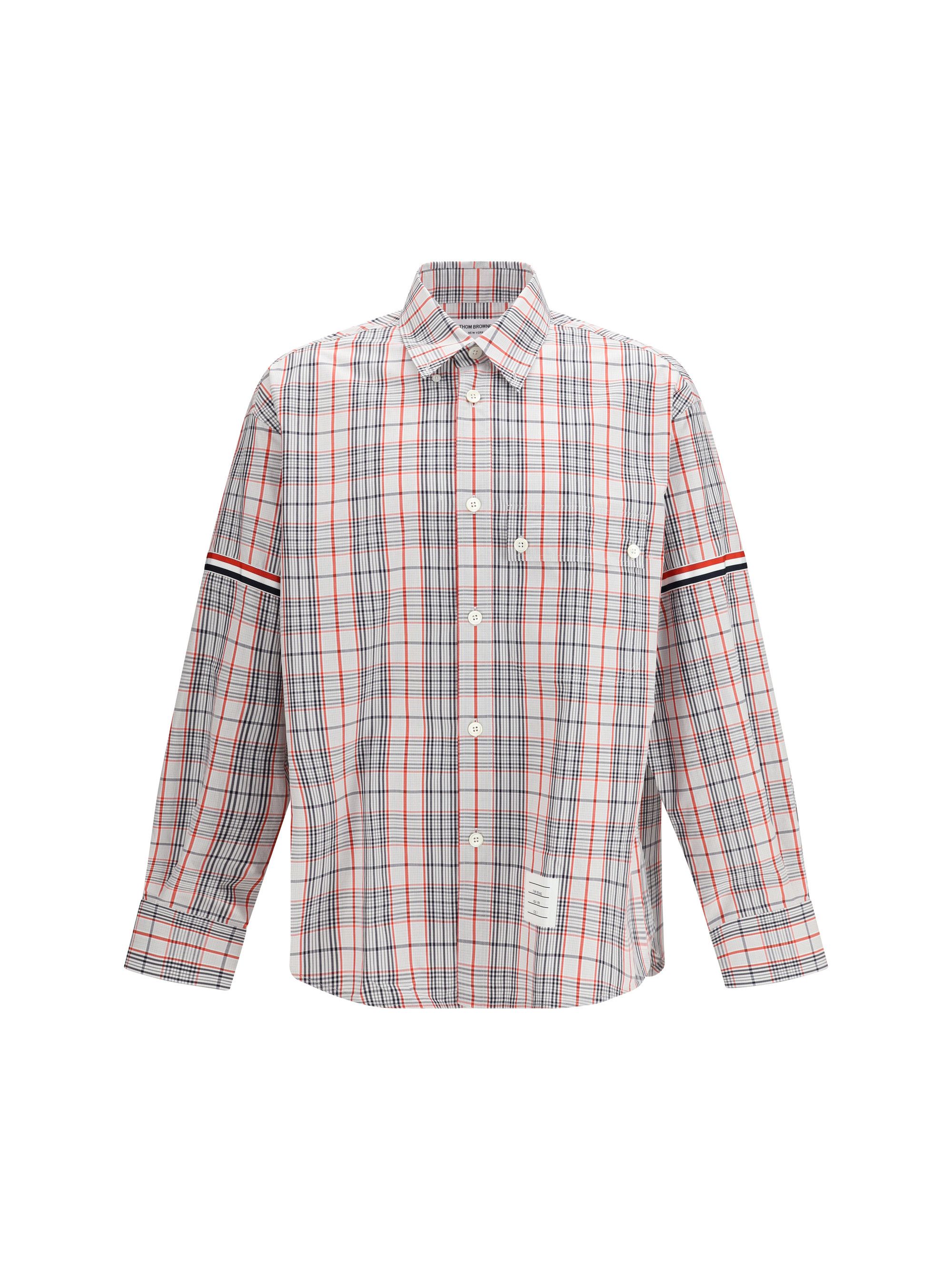 Thom Browne Check Shirt with tartan pattern Size US XS / EU 42 / 0 - 1 Thumbnail