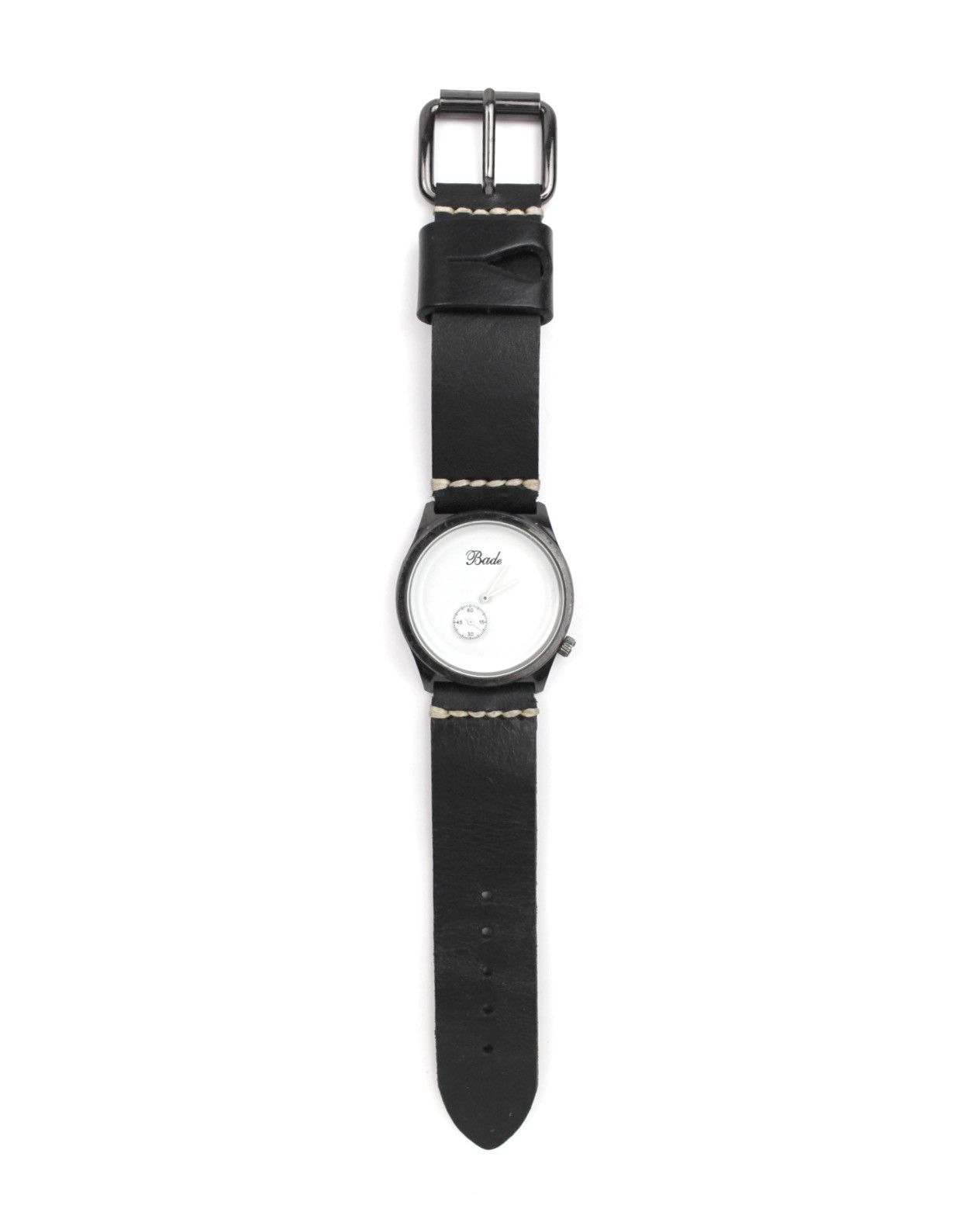 Hysteric Glamour 2000S BADE MINIMAL SUBDIAL BLACK LEATHER WATCH Size ONE SIZE - 1 Thumbnail