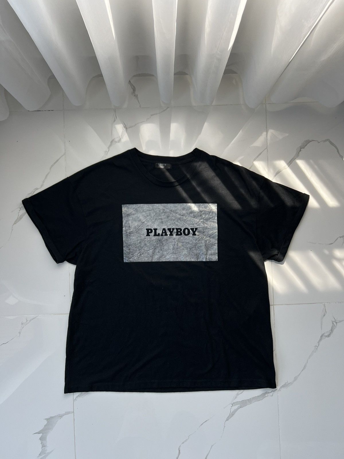 Other 90's PLAYBOY BIG LOGO 2 SIDES Y2K RARE TEE Size US M / EU 48-50 / 2 - 2 Thumbnail