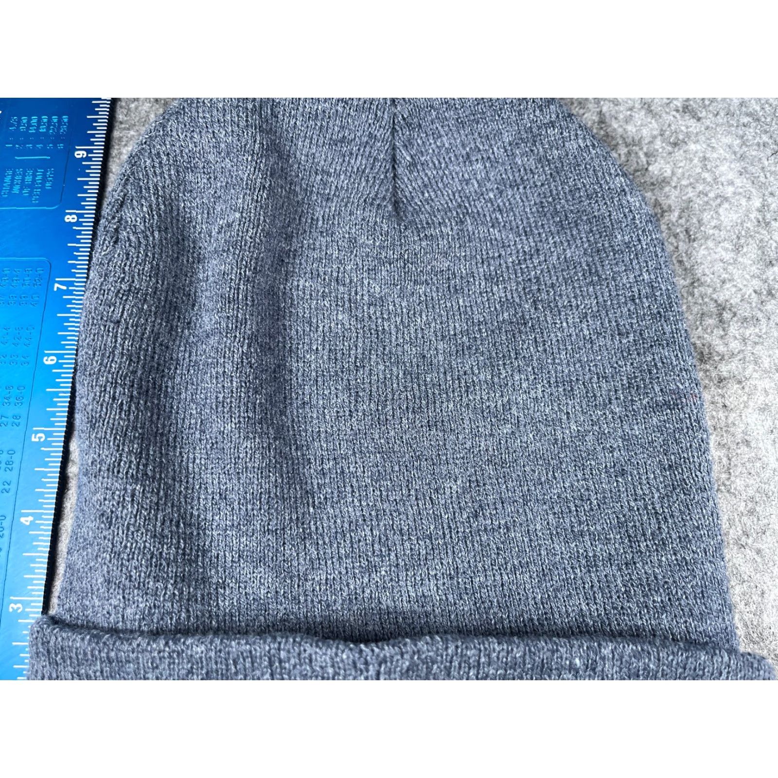 Vintage Beanie Grand Canyon Blue One Size Adult Knit 100% Acrylic Blend Embroider Unbranded Unisex Adults Hat/Taqe Size ONE SIZE - 3 Thumbnail