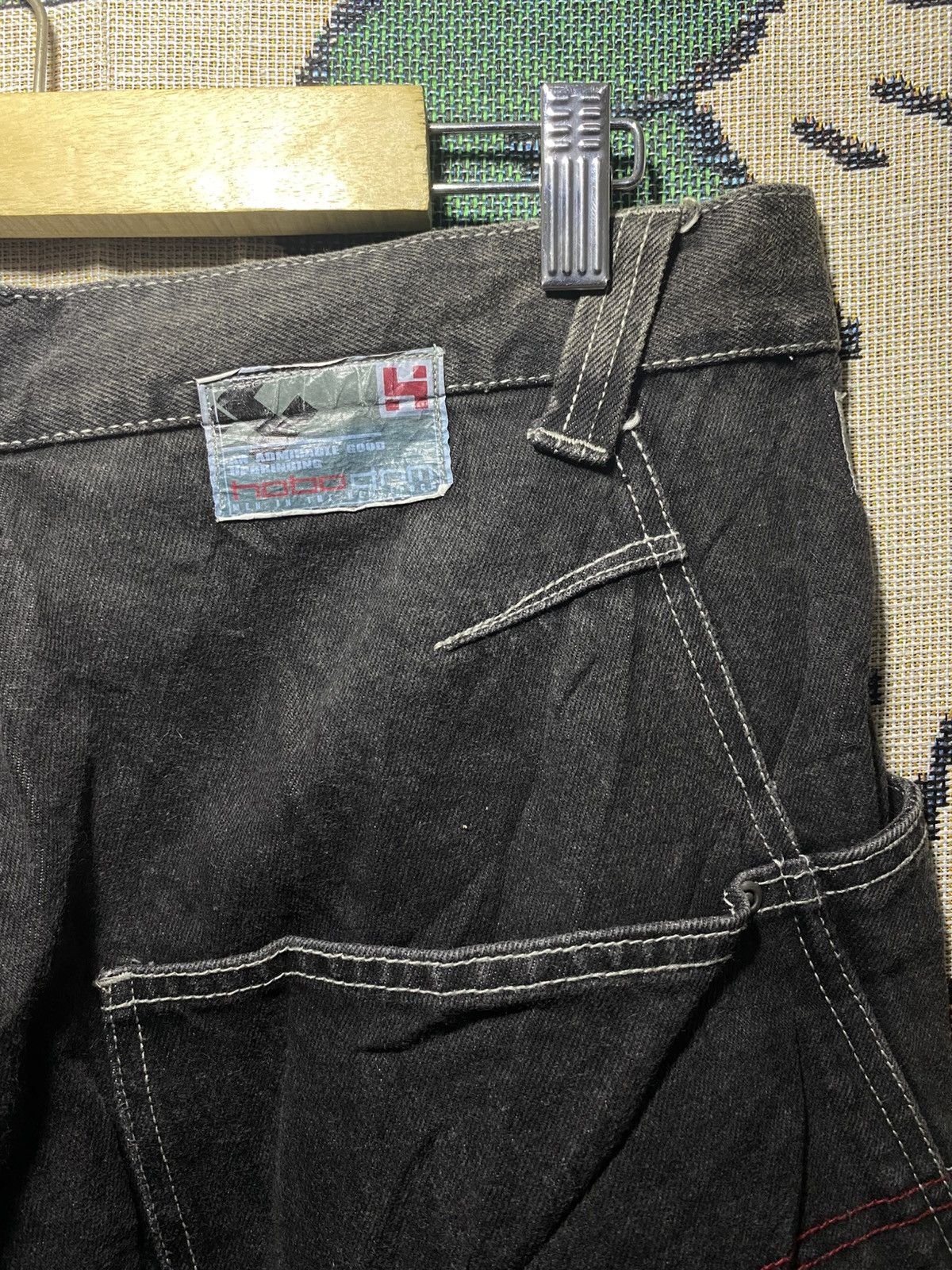 Vintage Y2k Hobo Jorts Denim 2000's Vintage Rare Size US 34 / EU 50 - 4 Thumbnail