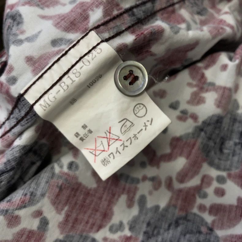 Yohji Yamamoto Yohji Yamamoto size os 90s Zephyr Flower Shirt 2505-Nextar Size US M / EU 48-50 / 2 - 7 Thumbnail
