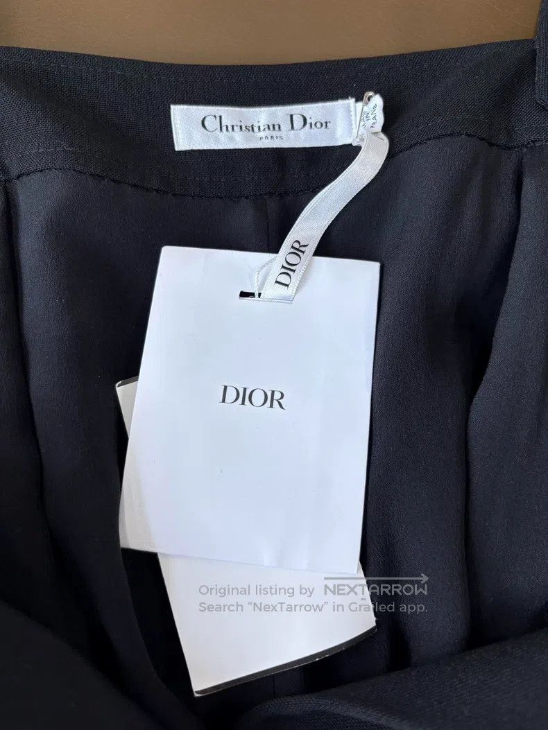 Dior Dior Black belt strap dress Size XS / US 0-2 / IT 36-38 - 4 Thumbnail