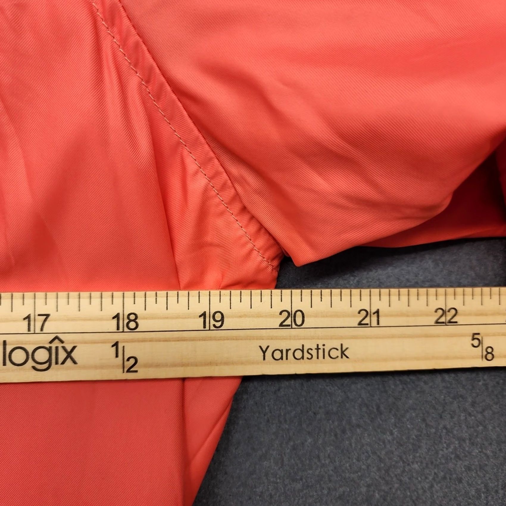 Eddie Bauer Eddie Bauer Womens Large Pink Nylon Water Resistant Windbreaker Jacket Hooded Size L / US 10 / IT 46 - 4 Thumbnail