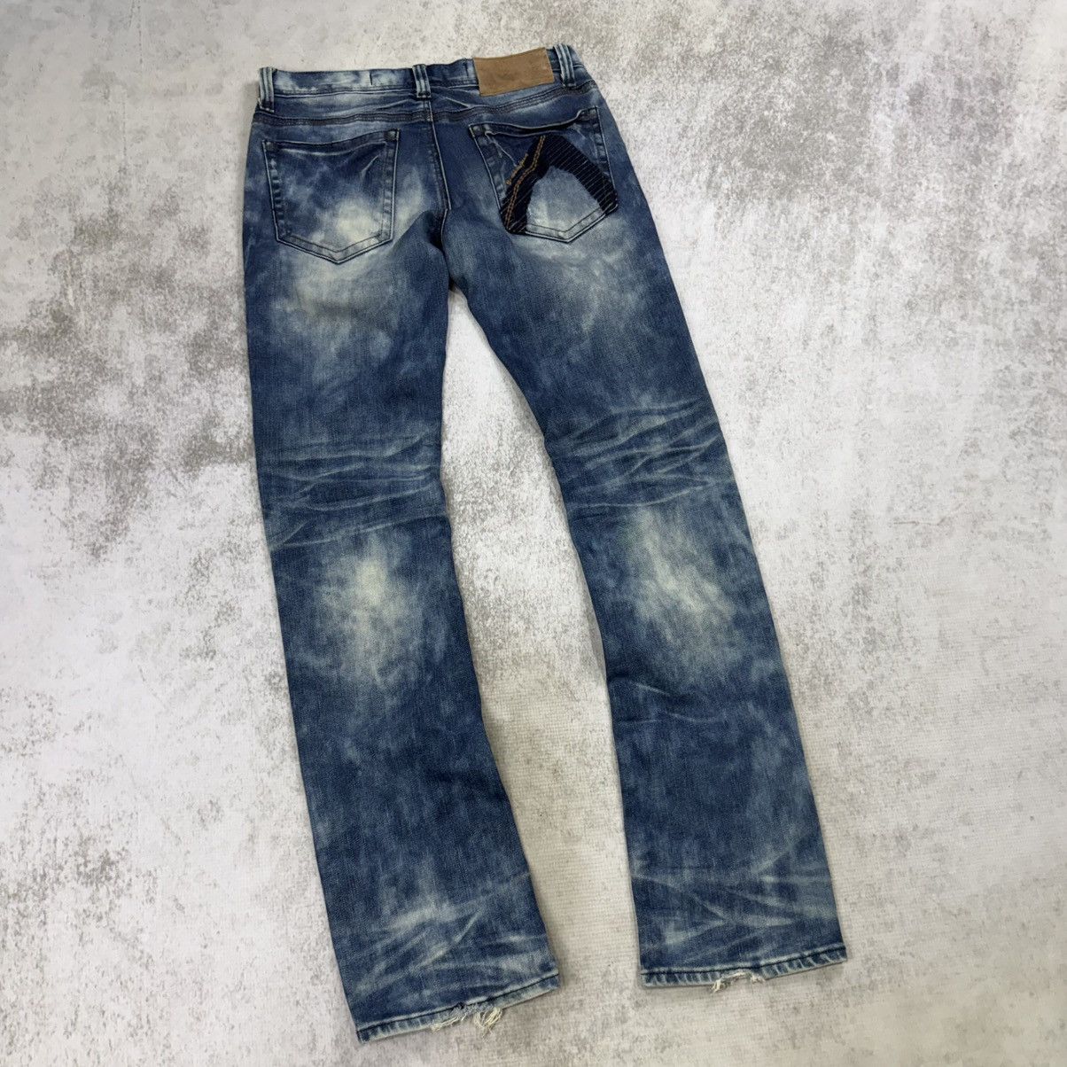 BUCKAROO Buckaroo washed blue jeans denim Size US 32 / EU 48 - 2 Thumbnail
