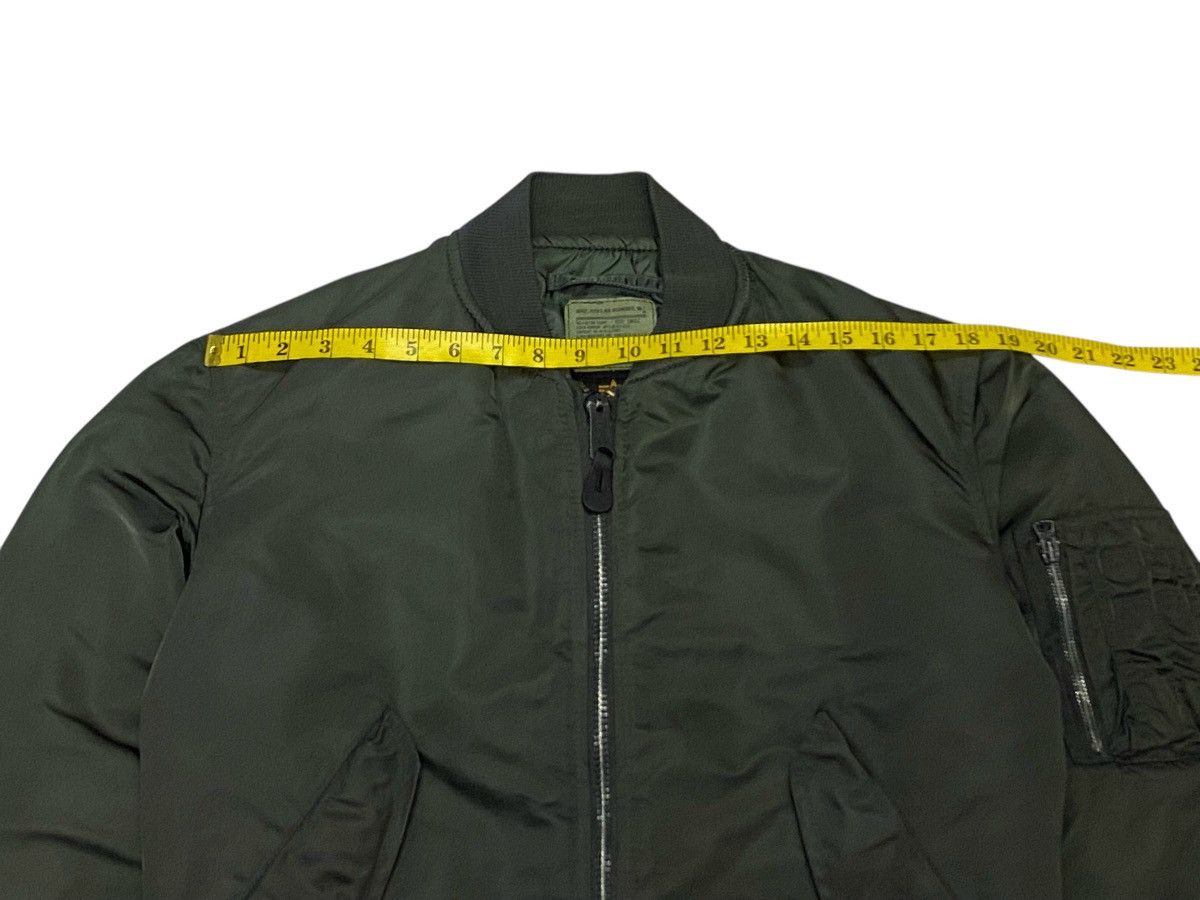Alpha Industries Vintage Alpha Industries MA-1 Bomber Jacket Size US S / EU 44-46 / 1 - 17 Thumbnail