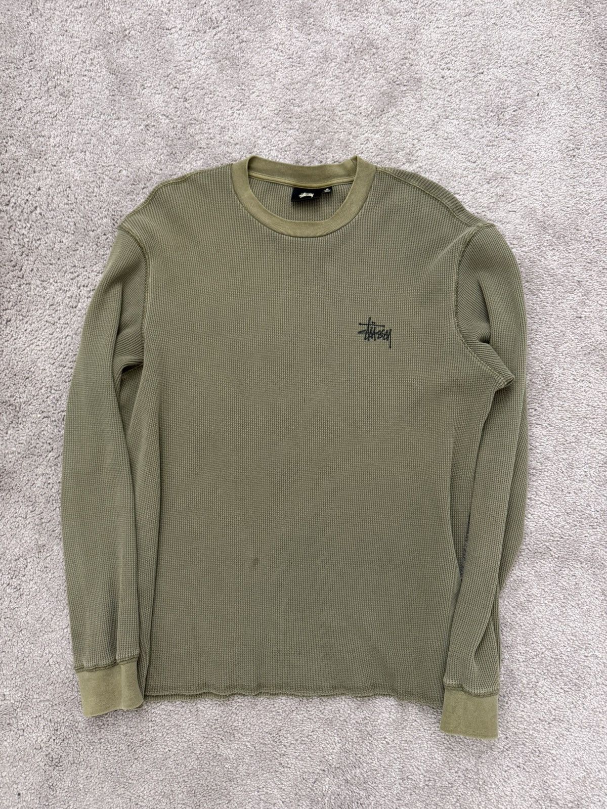 Stussy Stussy Olive Thermal Size Medium Size US M / EU 48-50 / 2 - 2 Thumbnail
