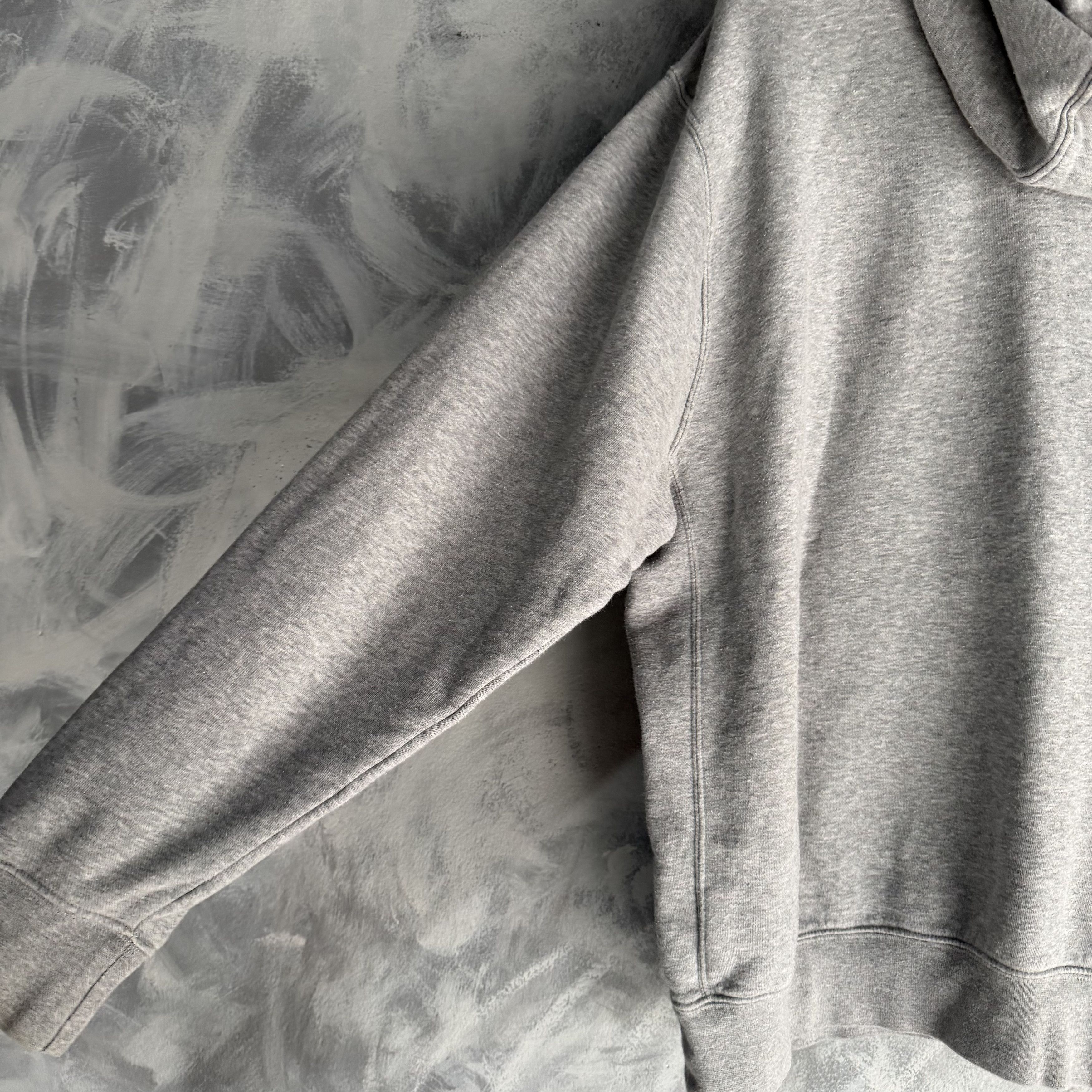 Nike Nike Hoodie Embroidered Swoosh Pullover Sweatshirt Boxy Size US XL / EU 56 / 4 - 5 Thumbnail