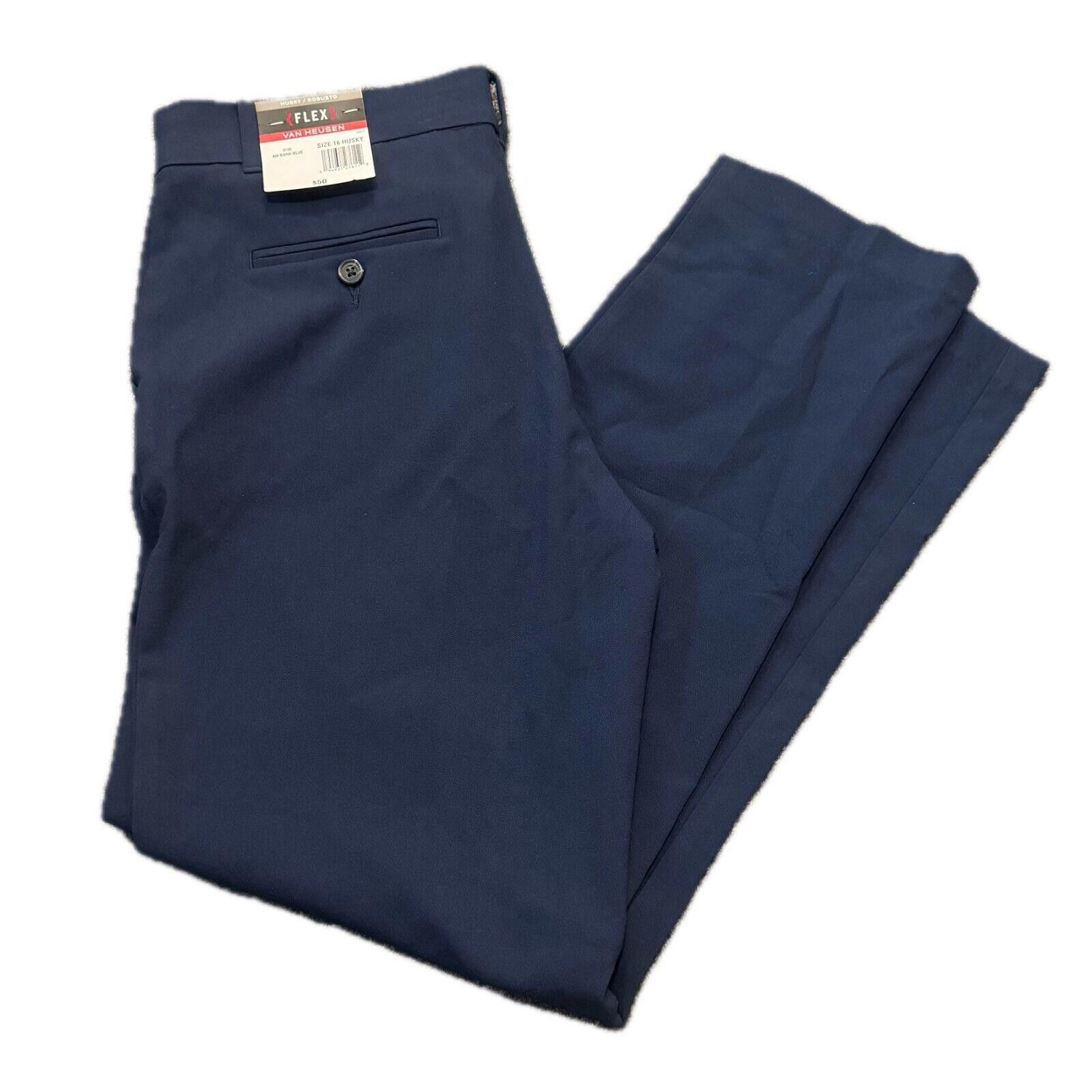 Van Heusen Van Heusen Flex Blue Dress Pants Boys Size 16 Husky | Grailed