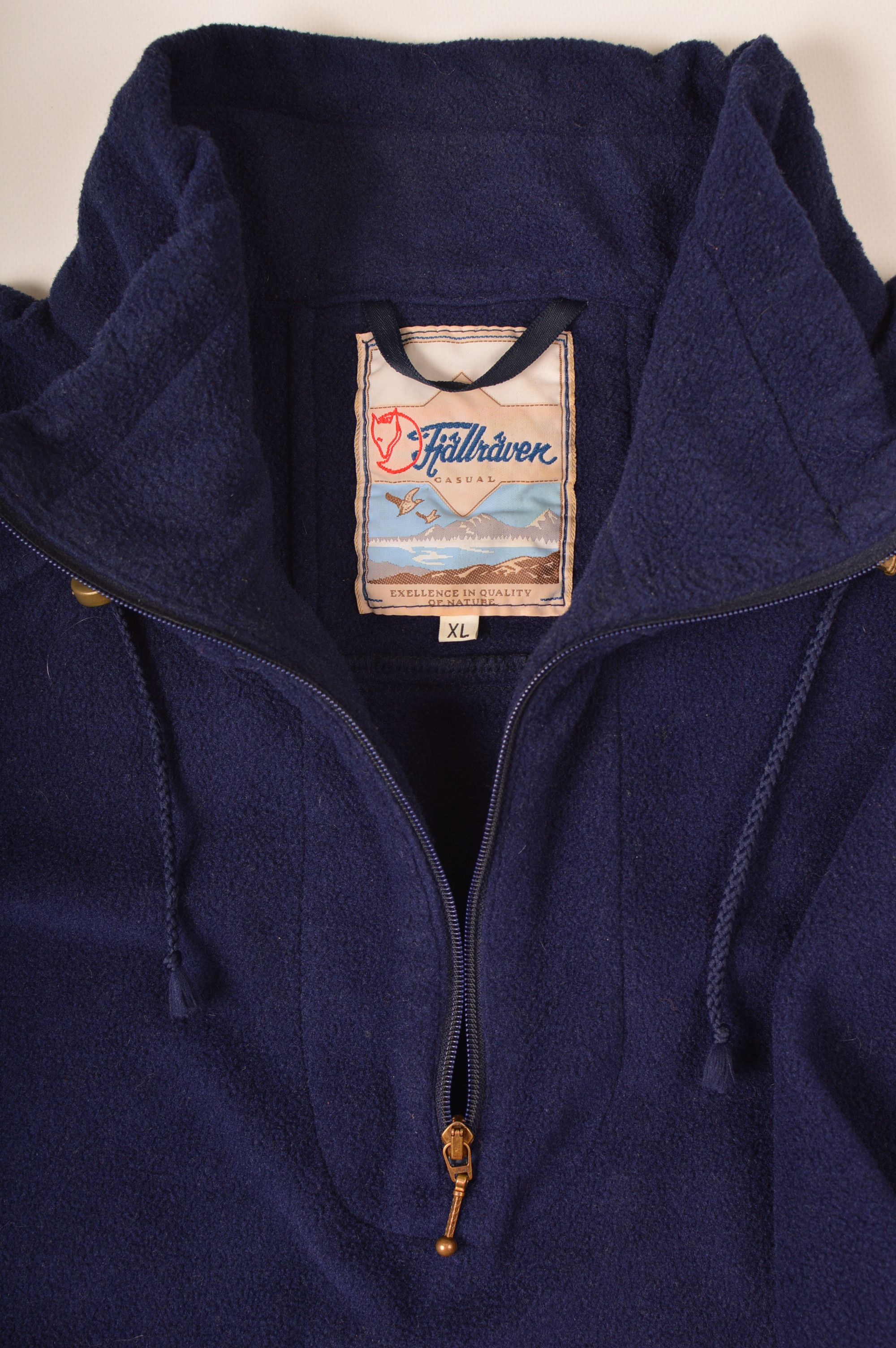 Fjallraven × Vintage Fjallraven Casual Vintage Zip-Up Fleece Anorak Size US XL / EU 56 / 4 - 5 Thumbnail