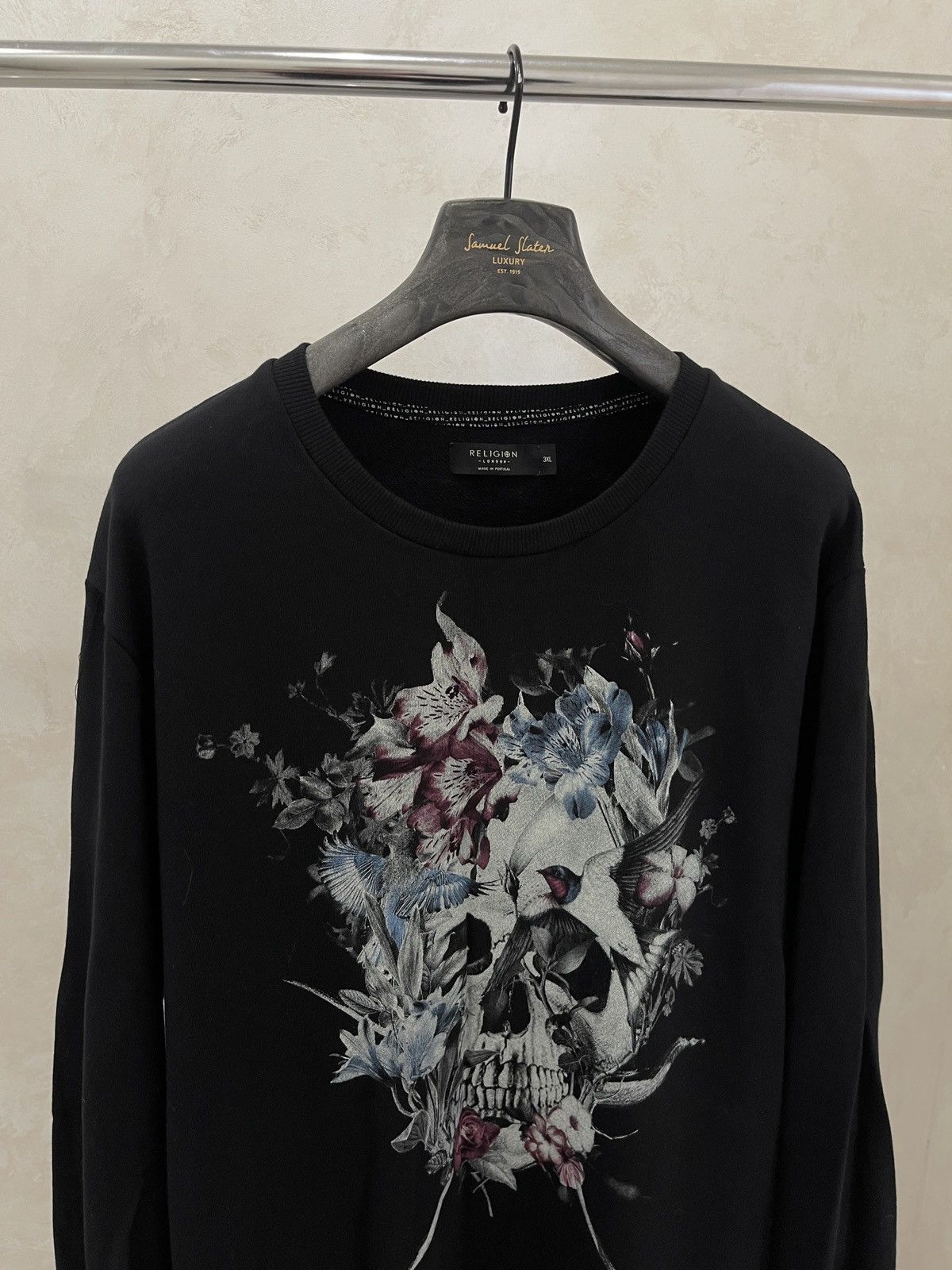 Vintage Religion sweatshirt big skull logo size 3XL sweater Size US XXL / EU 58 / 5 - 3 Thumbnail