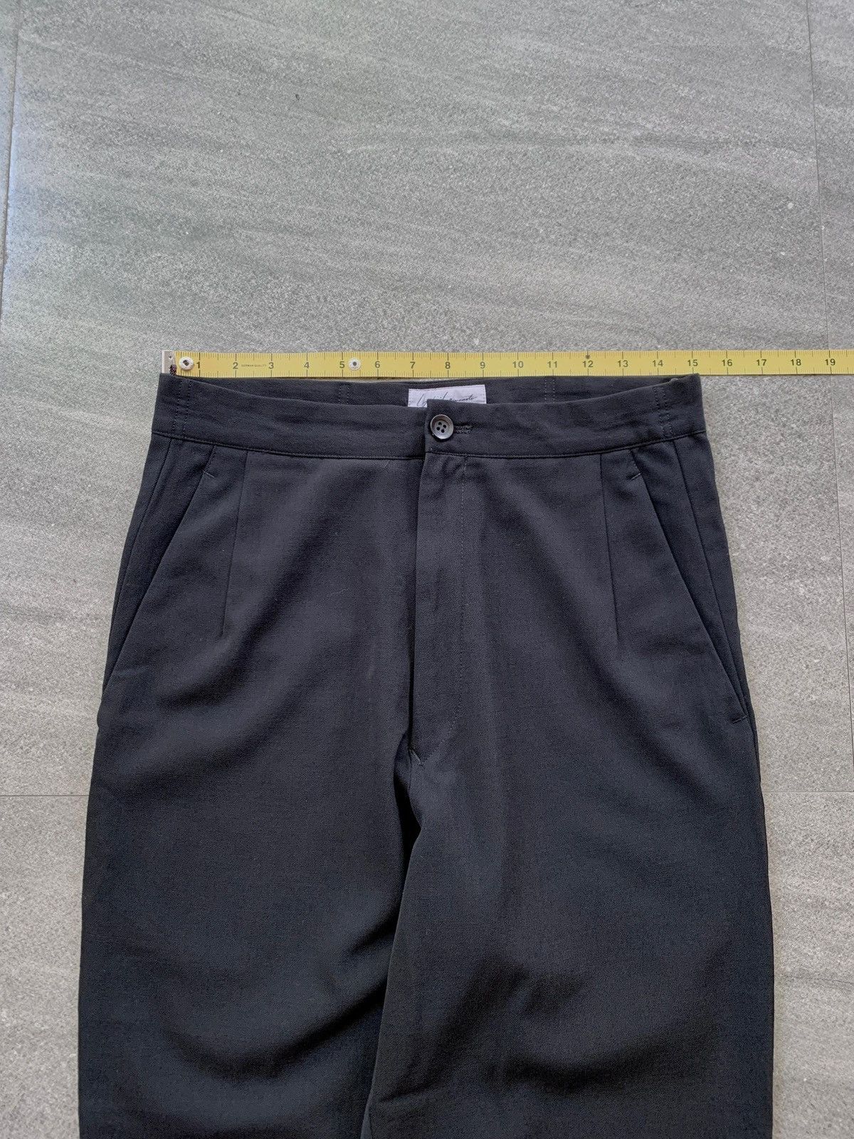 Yohji Yamamoto FREE TAX! Ys Wool Balloon Cropped Trousers Size US 30 / EU 46 - 10 Thumbnail