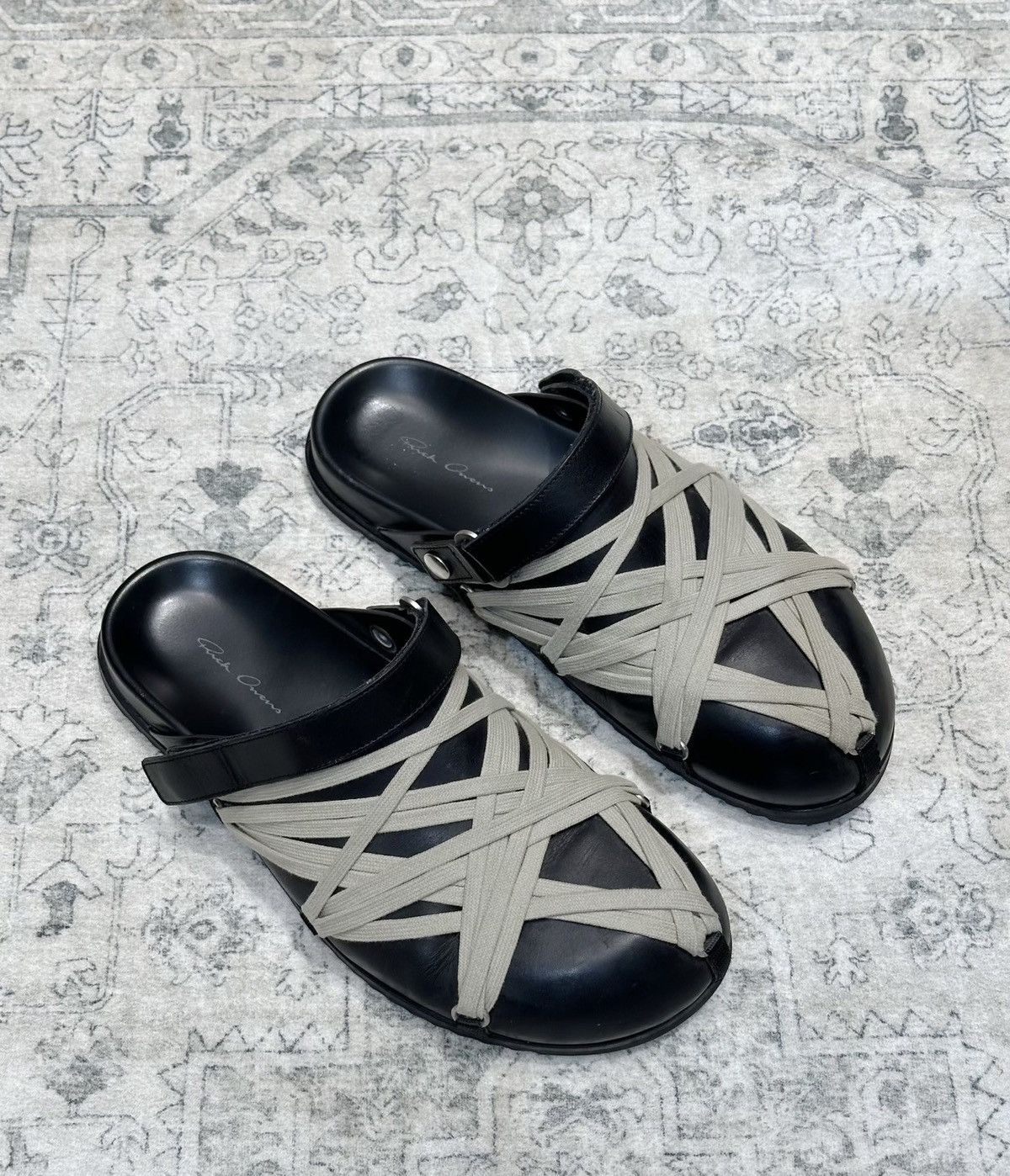 Rick Owens Rick Owens Mainline Black & White High-Top Converse Size US 8.5 / EU 41-42 - 2 Thumbnail