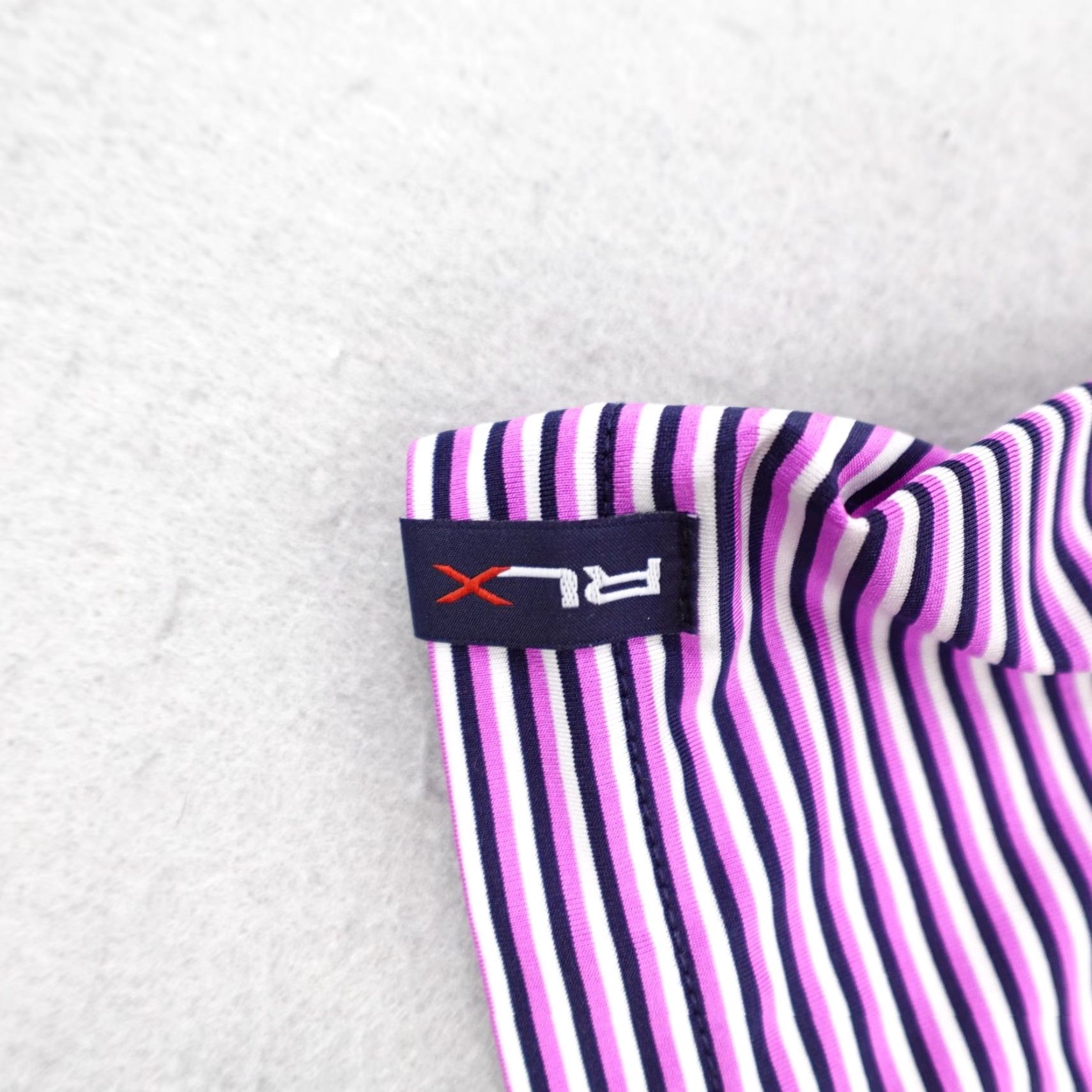 Ralph Lauren RLX Ralph Lauren Polo Shirt Mens XL Pink Purple Stripe Golf Wailea Maui Hawaii Size US XL / EU 56 / 4 - 4 Thumbnail