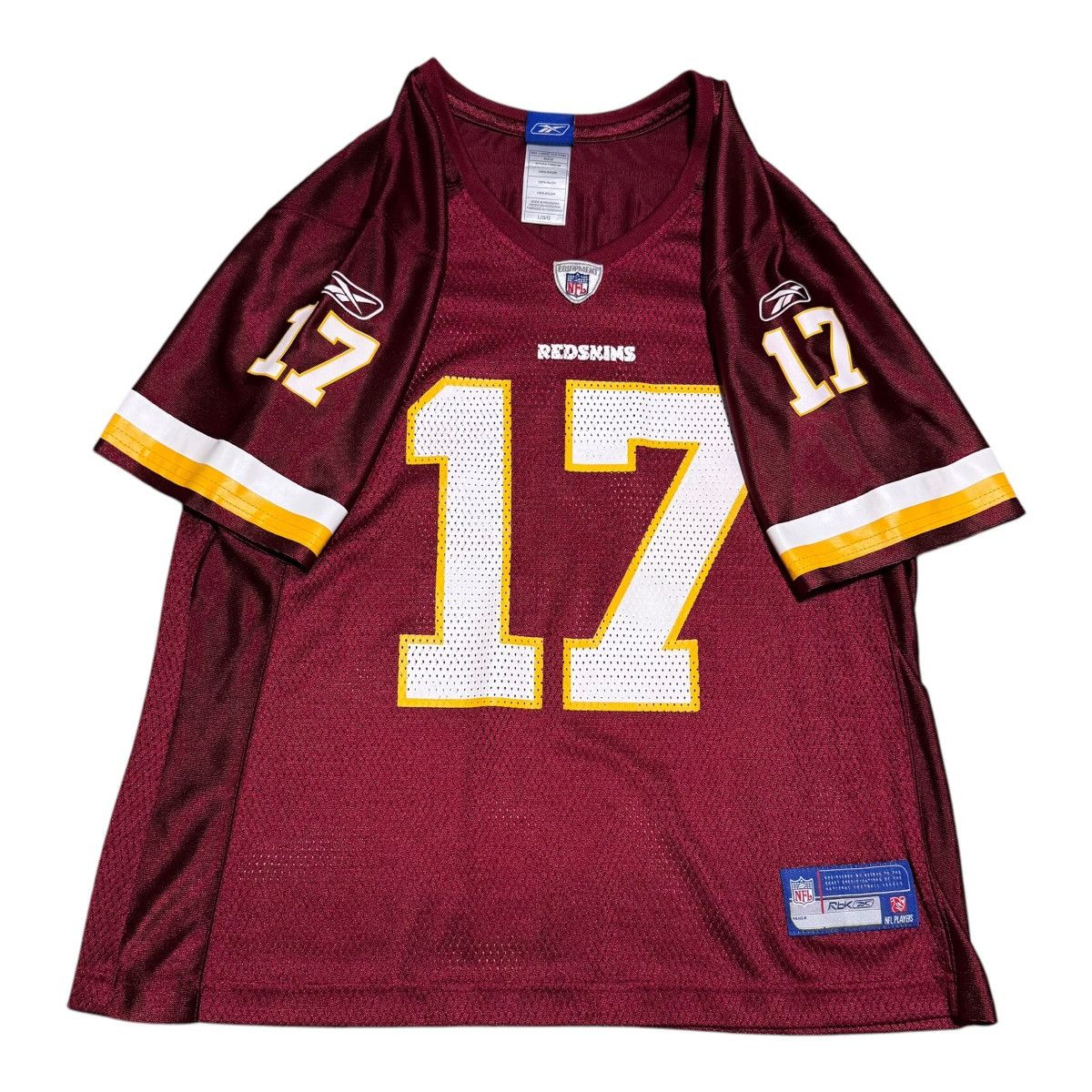 NFL Washington Redskins 17 Jason Campbell Jersey Women’s Large Size L / US 10 / IT 46 - 3 Thumbnail