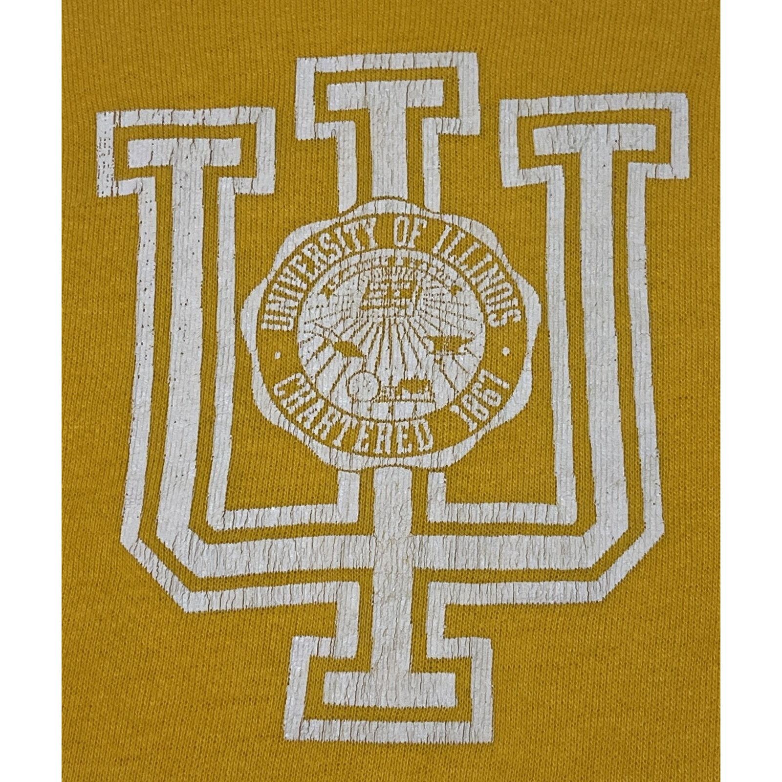 Other Vintage 60s Small University of Illinois Fighting Illini Cot Size US S / EU 44-46 / 1 - 4 Thumbnail