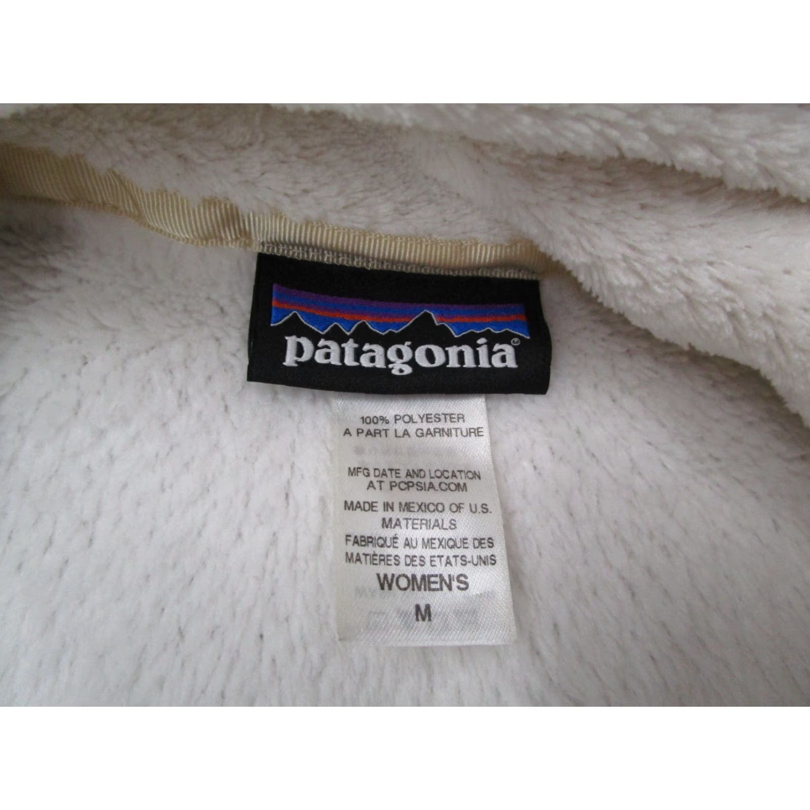 Patagonia PATAGONIA Jacket Women Medium White RE-TOOL SNAP T POLARTEC THERMAL PRO fleece pullover Size M / US 6-8 / IT 42-44 - 3 Thumbnail