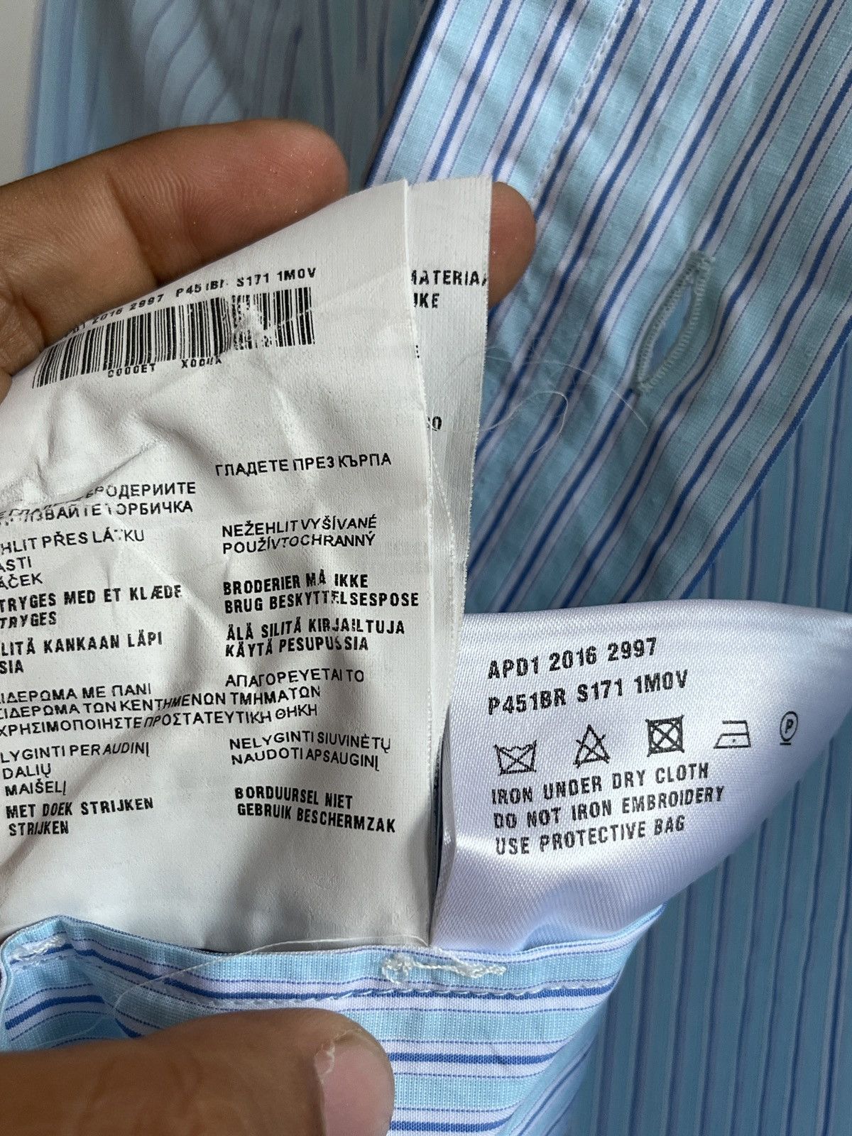 Prada Prada Ruffle Button Up Shirts Size XS / US 0-2 / IT 36-38 - 7 Thumbnail