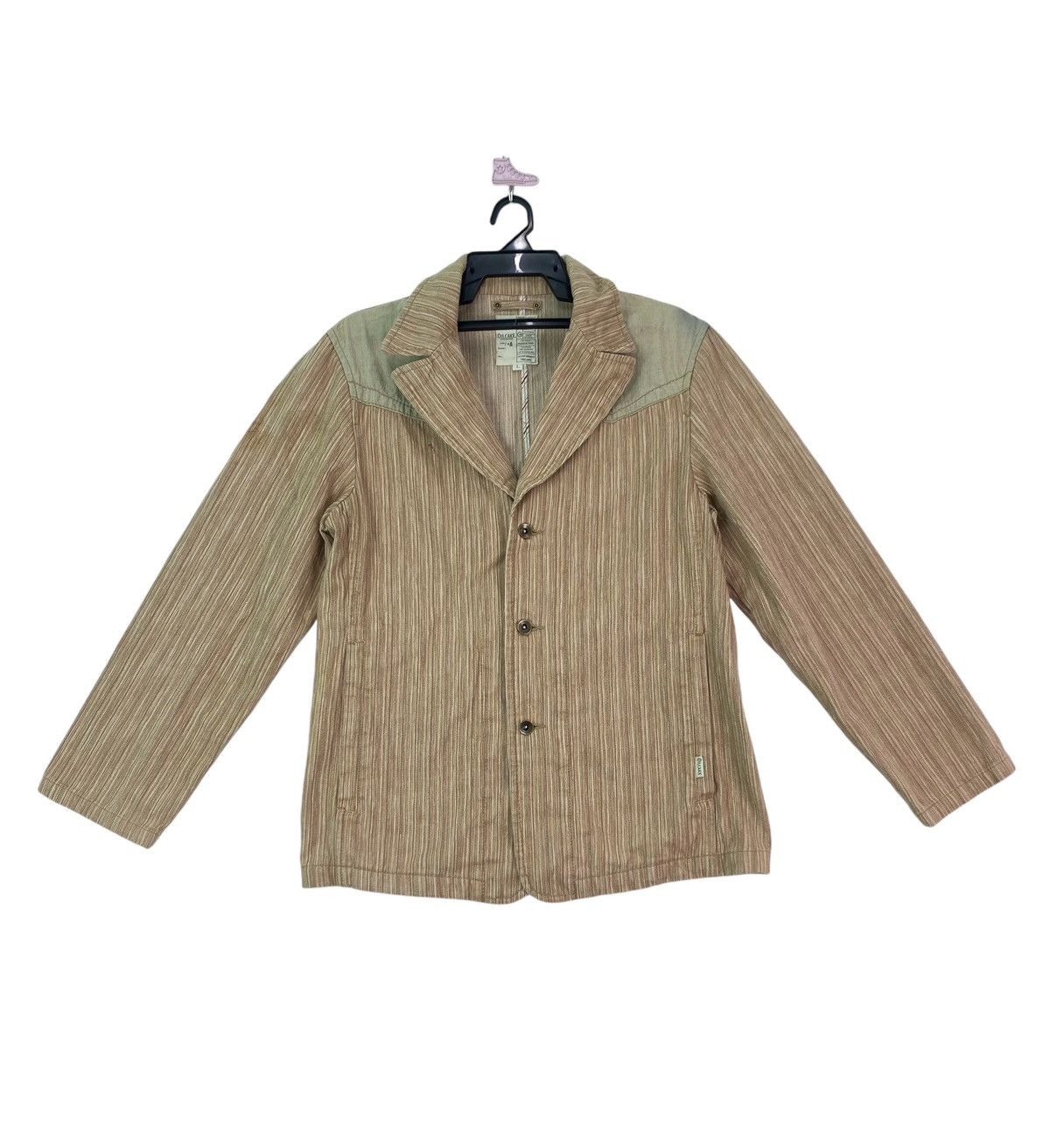 Vintage Rare Oilcake workwear button up jacket Size US L / EU 52-54 / 3 - 1 Thumbnail