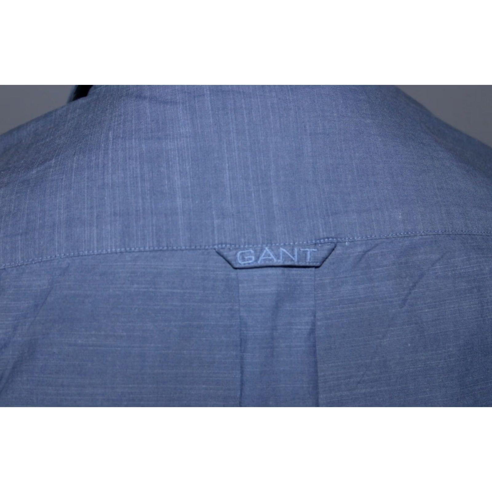 Gant GANT Shirt Mens Blue M E-Z Fit Casual Long Sleeve Collared Cotton Regular Size M Blue Mens Size US M / EU 48-50 / 2 - 5 Thumbnail