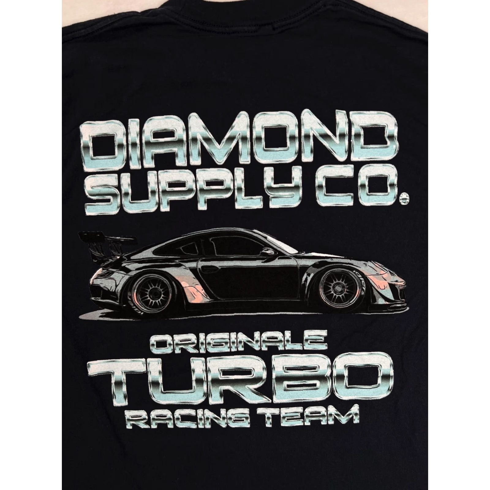 Diamond Supply Co. Diamond Supply Co. T-Shirt Mens M Black Turbo Racing Team Car Graphic Streetwear Size US M / EU 48-50 / 2 - 7 Thumbnail
