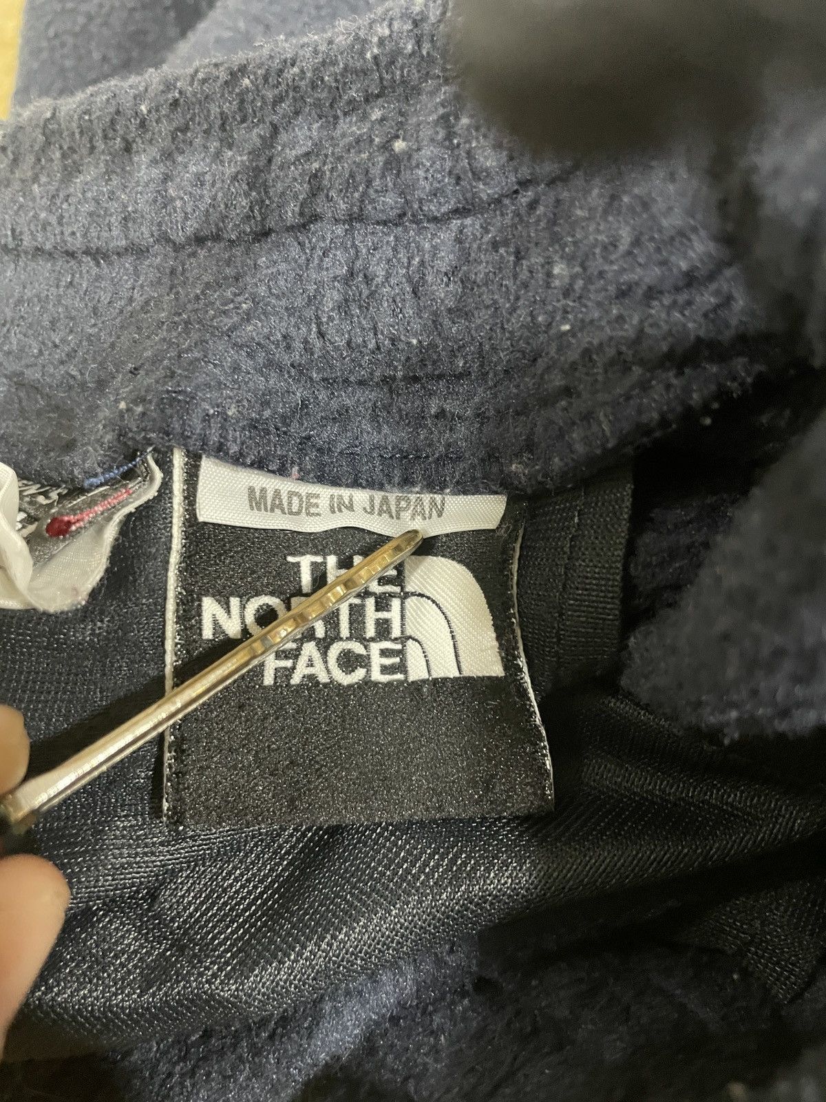 The North Face × Vintage The North Face Polartec Polyester Navy Blue made In Japan LL Size US 33 - 8 Thumbnail