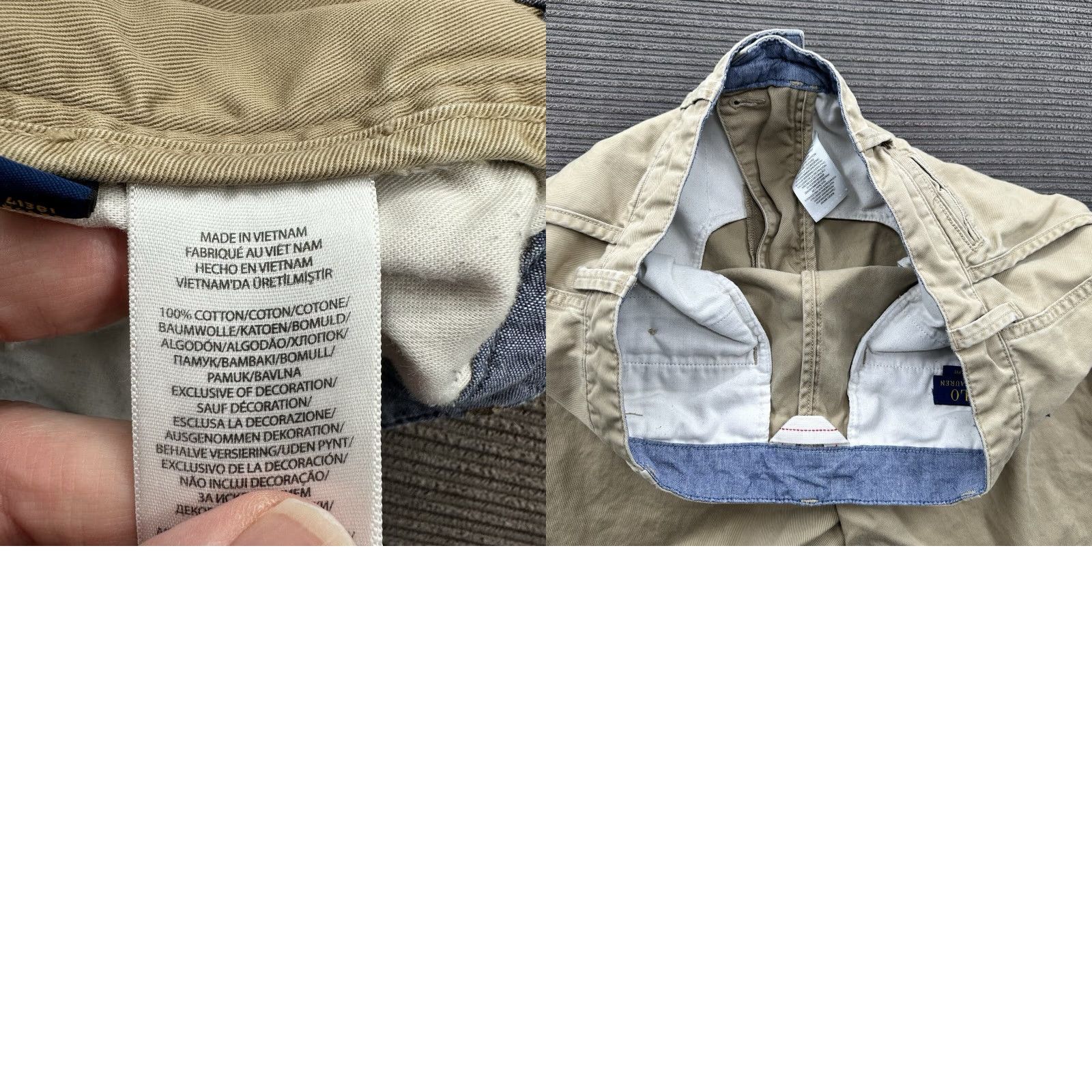 Polo Ralph Lauren Polo Ralph Lauren Chino Shorts Men 32 Brown Cotton Outdoors Golf Preppy Casual Flat Front 5-Pocket Regular Size US XS / EU 42 / 0 - 8 Thumbnail