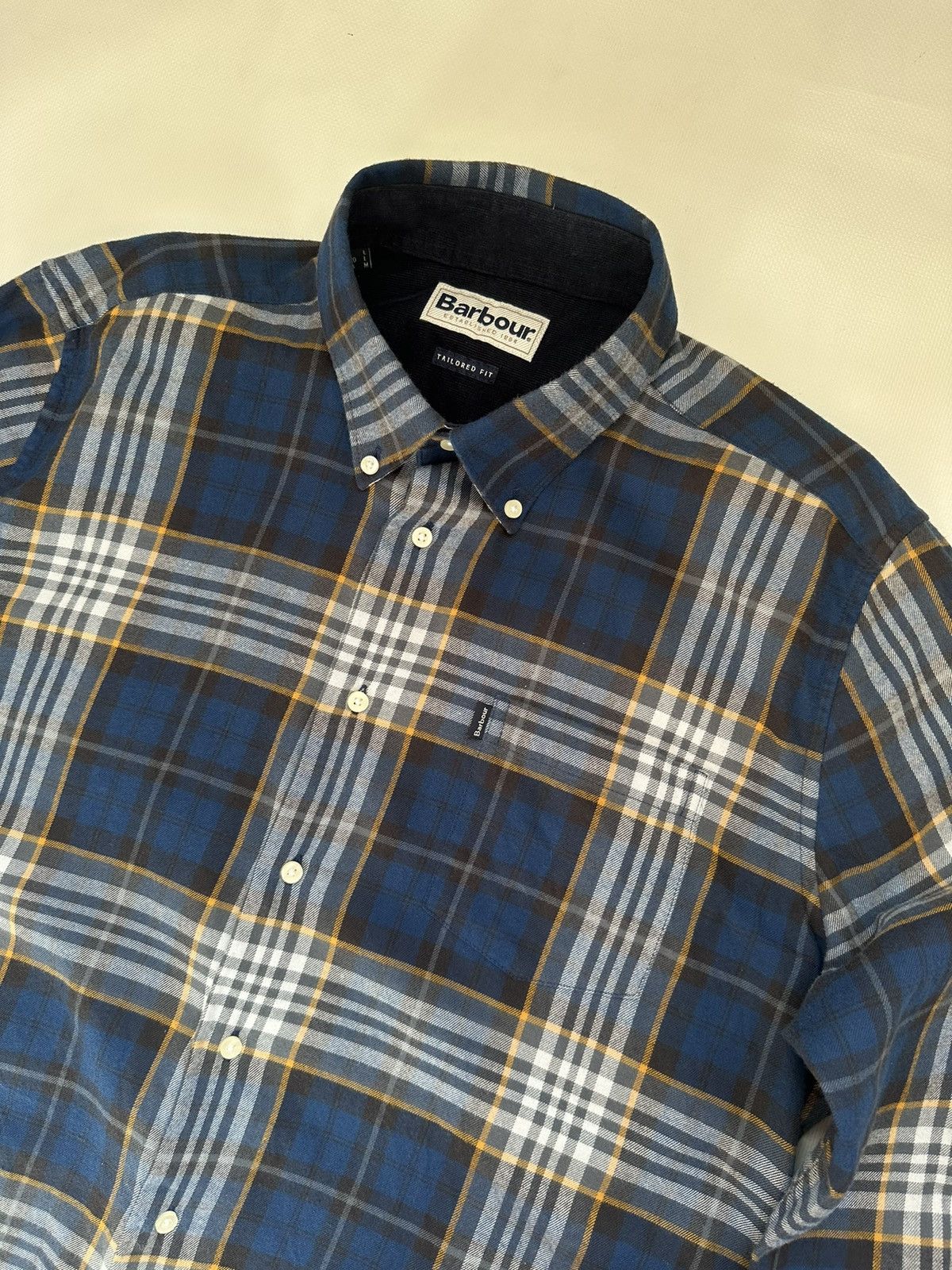 Barbour Barbour Flannel Shirt Size US L / EU 52-54 / 3 - 1 Thumbnail