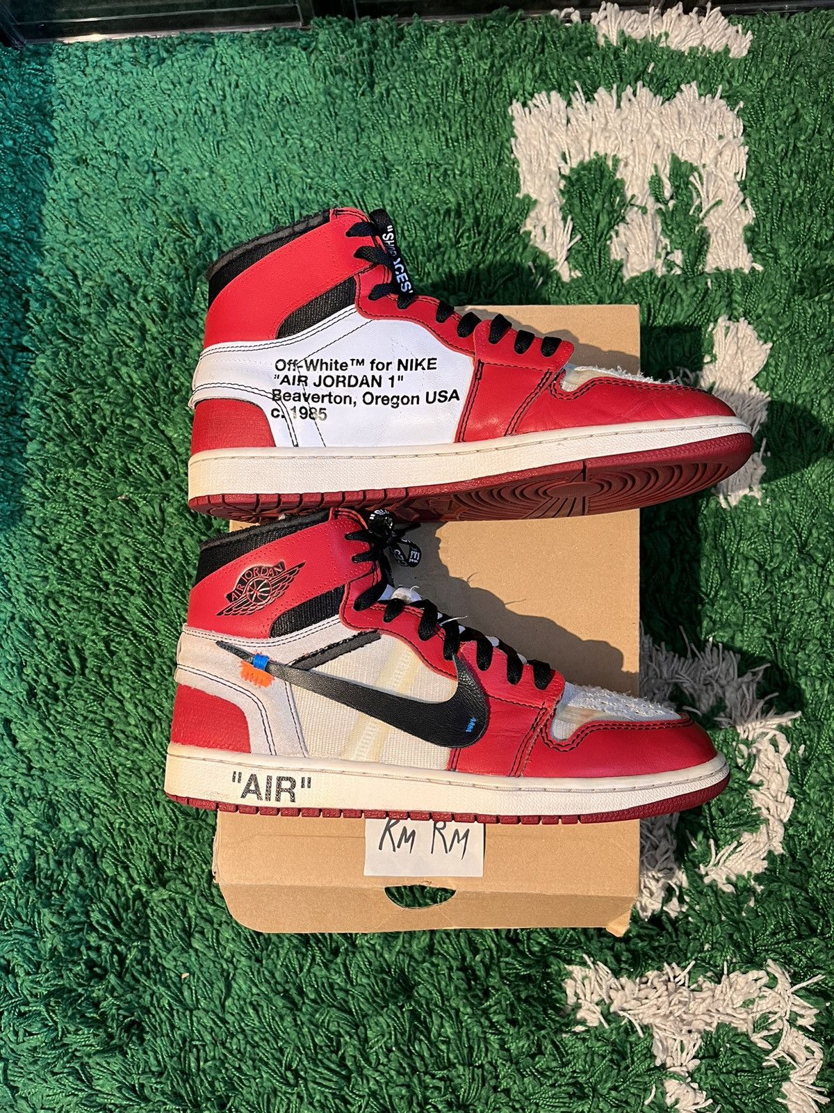 j1 chicago x off white
