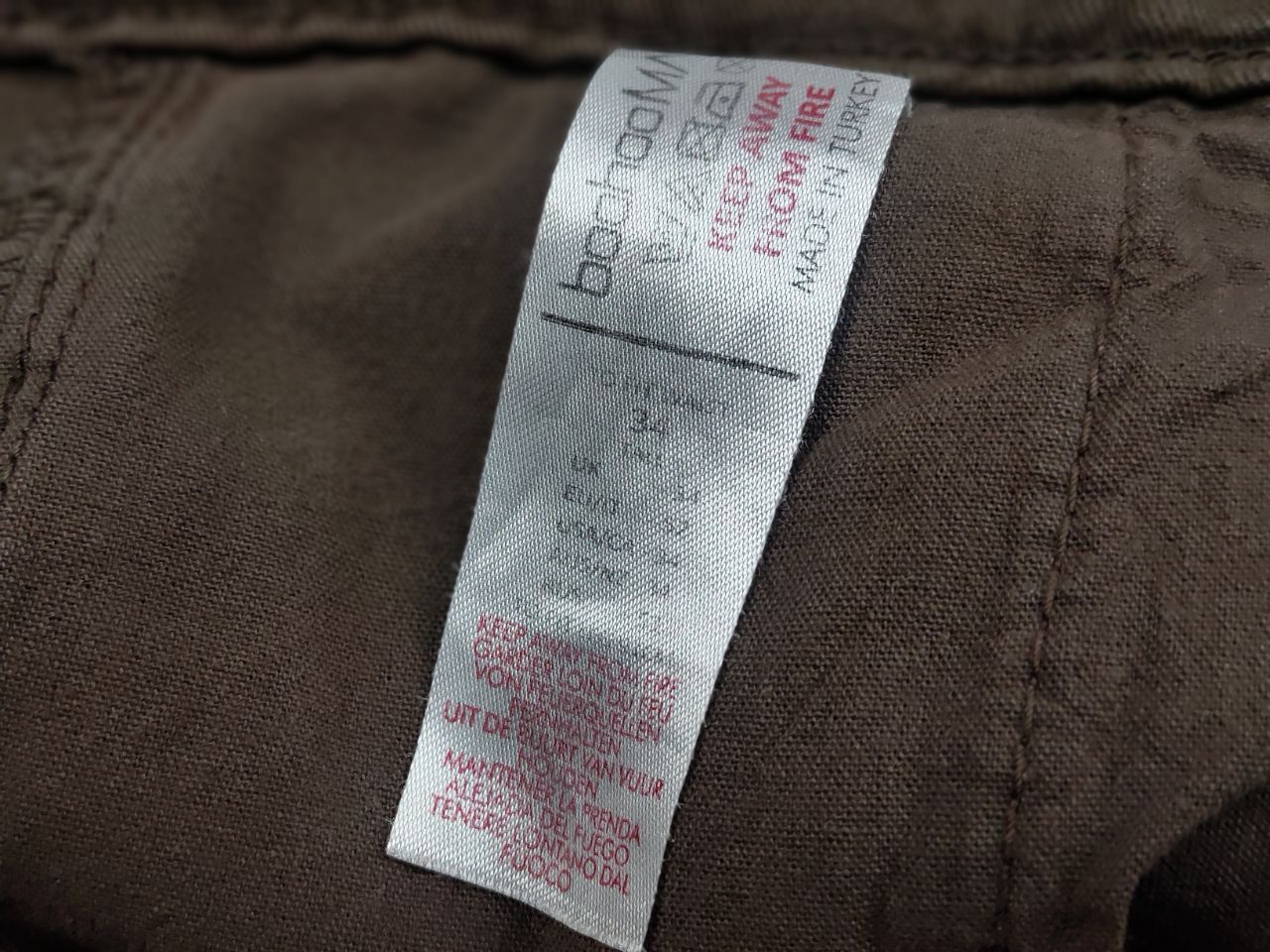 Japanese Brand Vintage 90's Japanese Cargo Pants Travis Scott Y2k Style Size US 34 / EU 50 - 9 Thumbnail