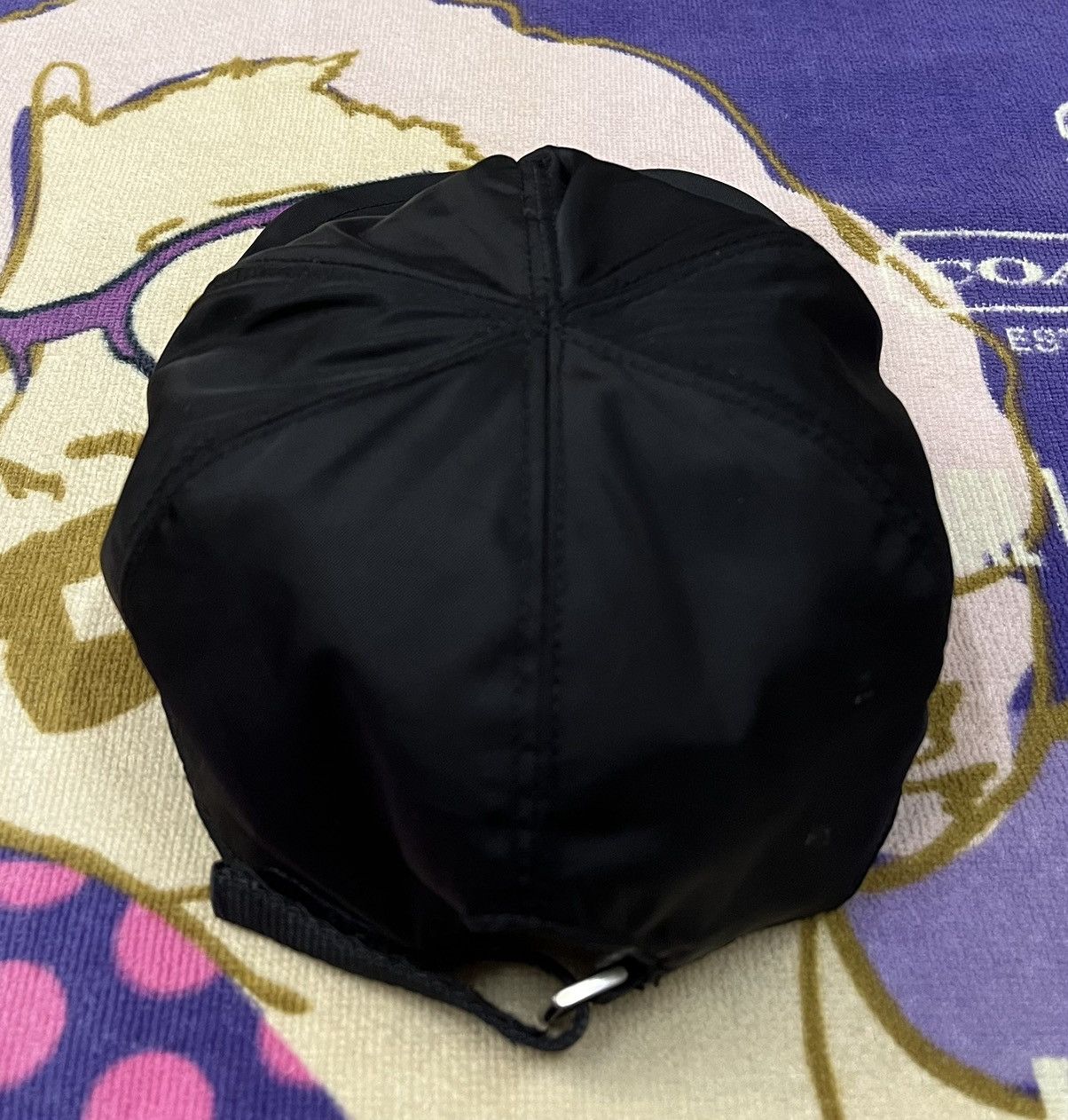 Prada Rare🔥PRADA Nylon Made in Italy Snapback Size ONE SIZE - 7 Thumbnail